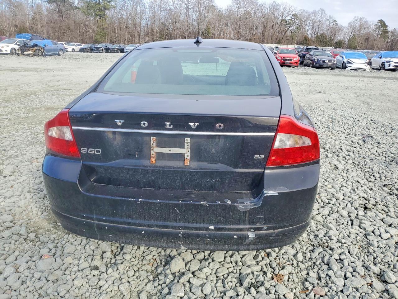 2009 Volvo S80 3.2 Black vin: YV1AS982891100972