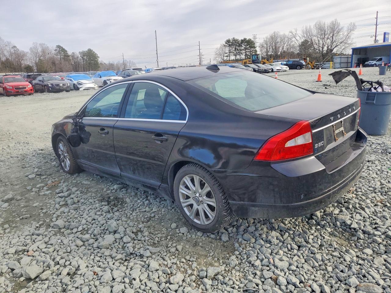 2009 Volvo S80 3.2 Black vin: YV1AS982891100972