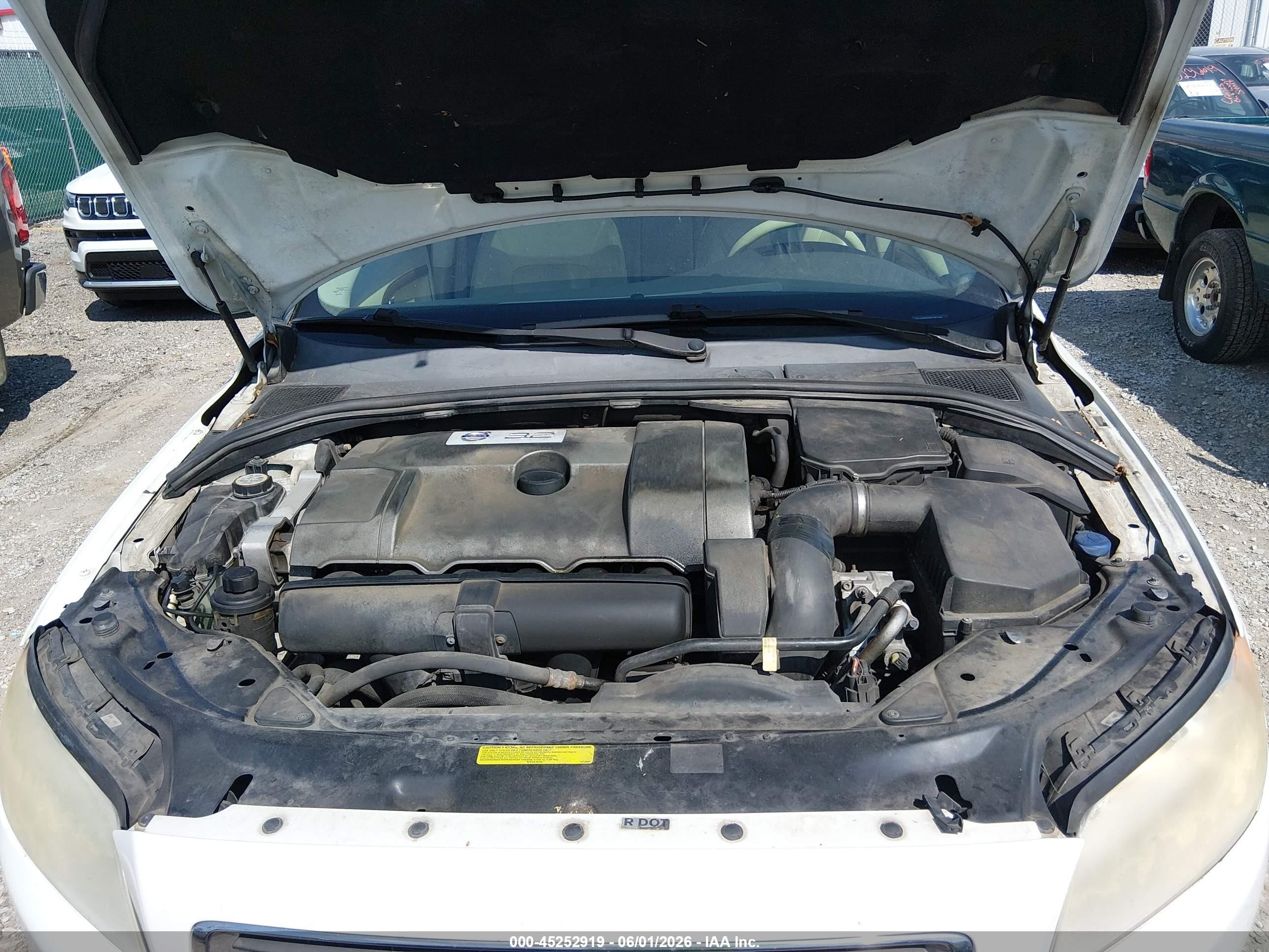 2008 Volvo S80 3.2 White vin: YV1AS982981062344
