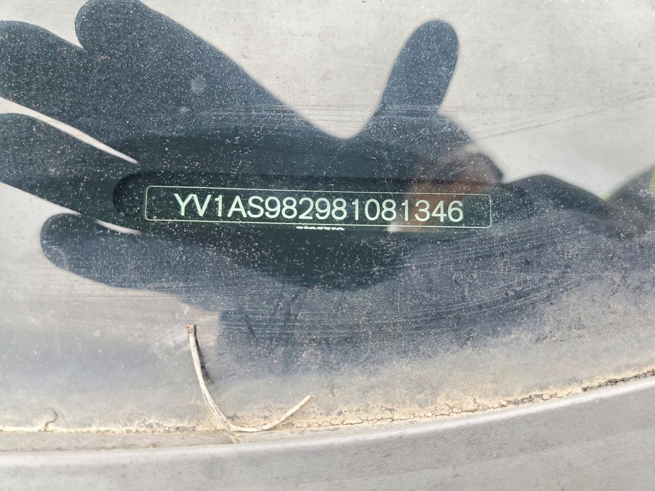 2008 Volvo S80 3.2 Белый vin: YV1AS982981081346
