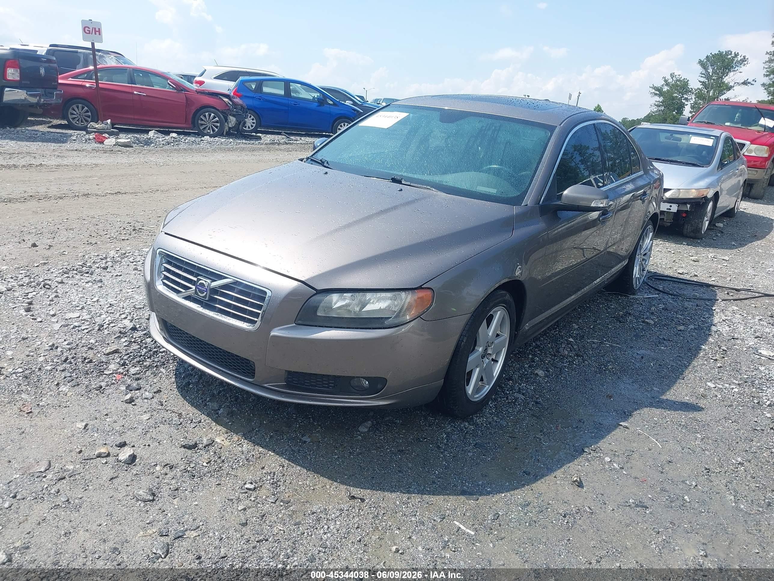 2007 Volvo S80 3.2 Серый vin: YV1AS982X71017167