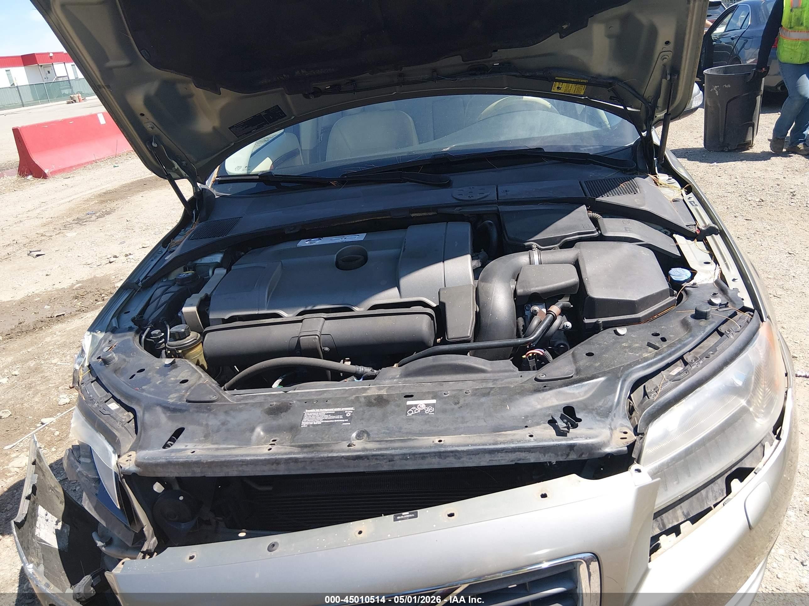 2007 Volvo S80 3.2 Silver vin: YV1AS982X71021185