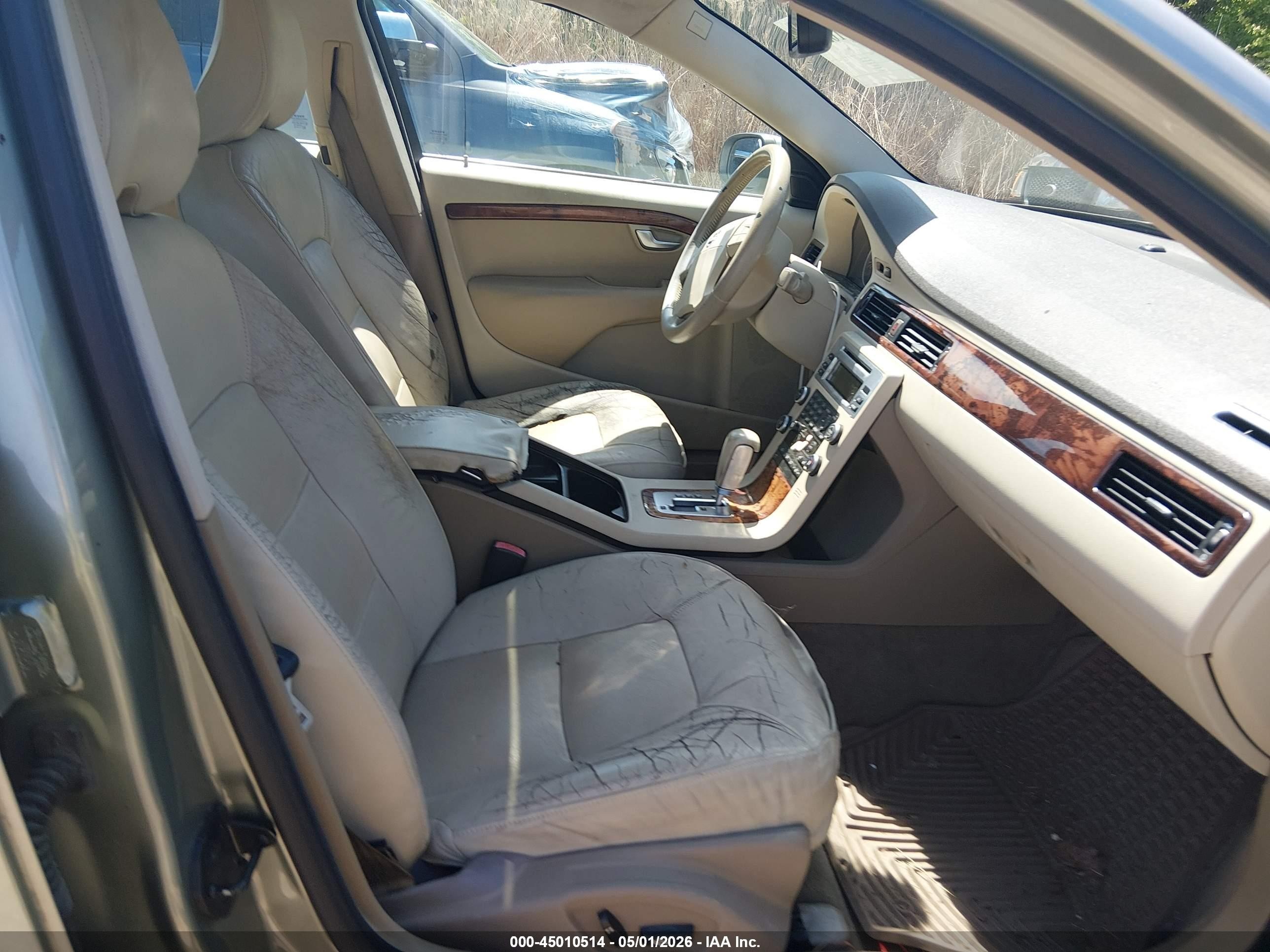 2007 Volvo S80 3.2 Silver vin: YV1AS982X71021185