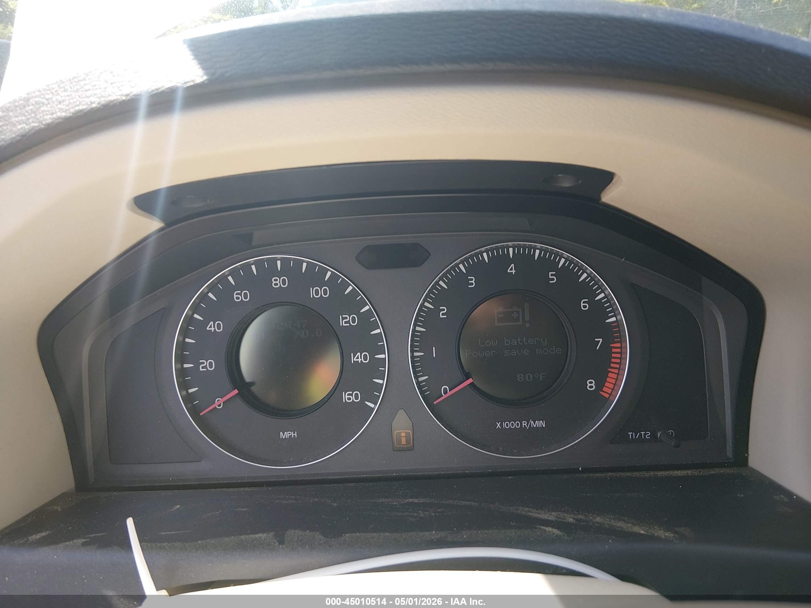 2007 Volvo S80 3.2 Silver vin: YV1AS982X71021185