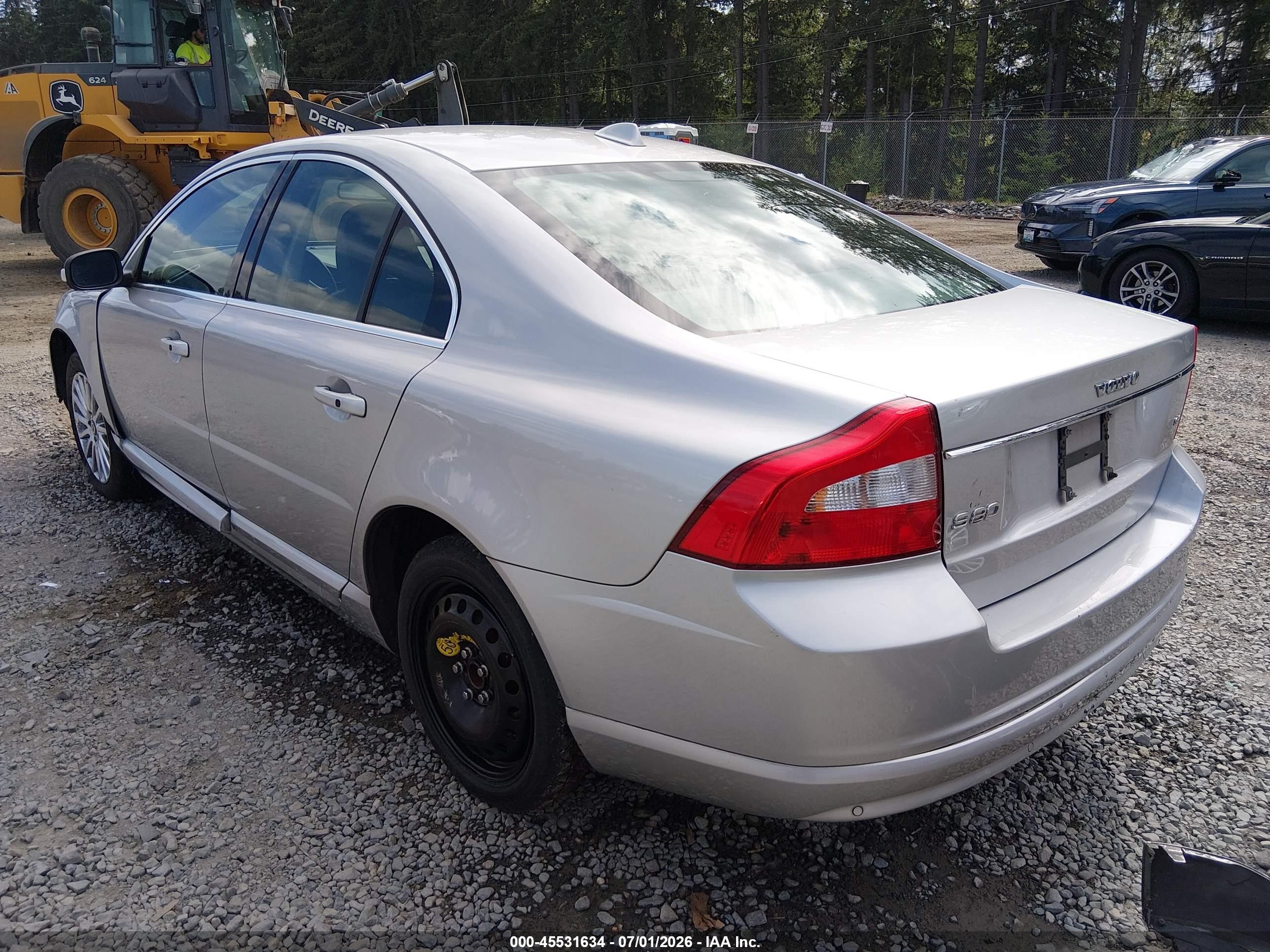 2007 Volvo S80 3.2 Silver vin: YV1AS982X71035510