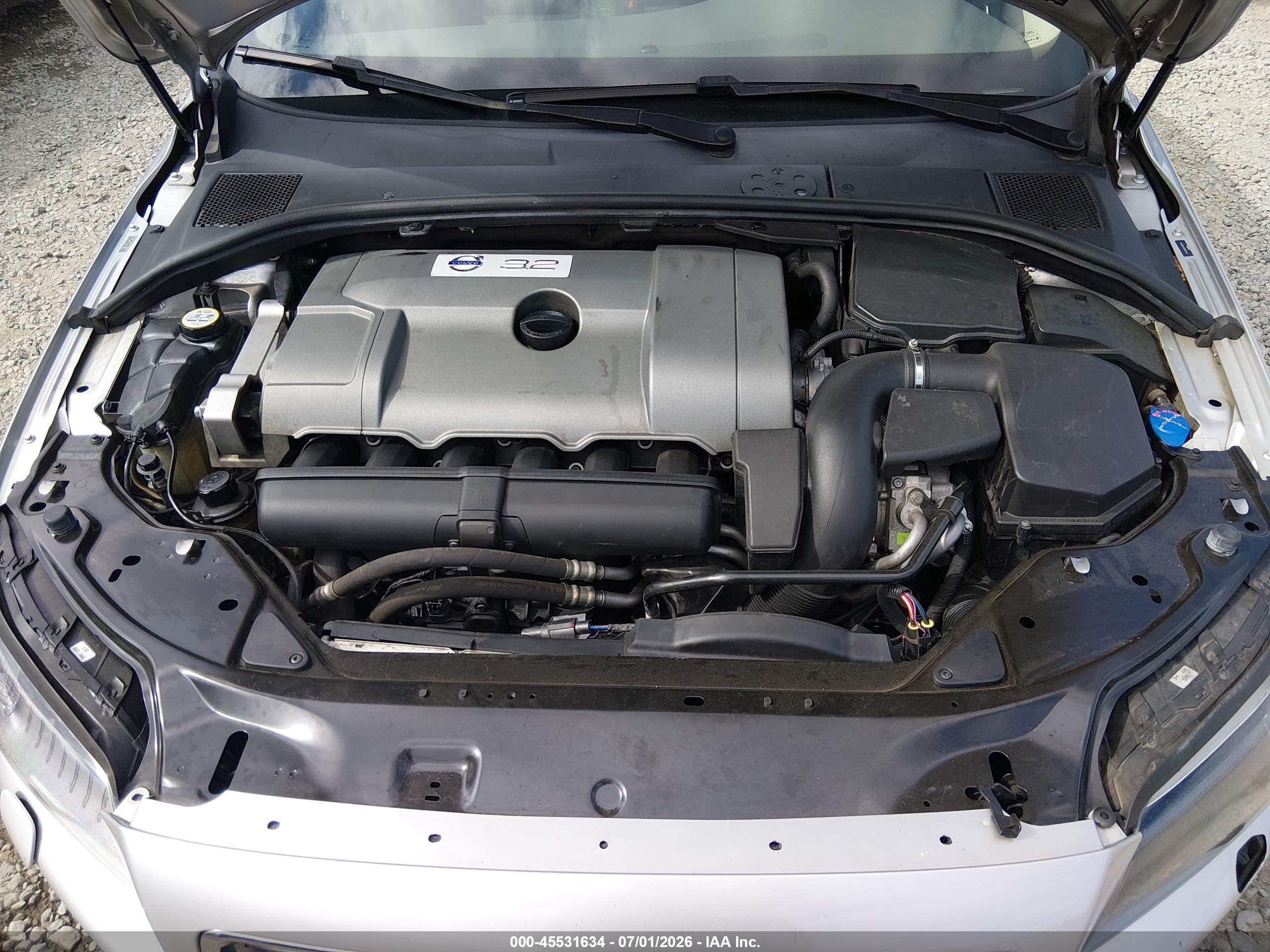 2007 Volvo S80 3.2 Silver vin: YV1AS982X71035510