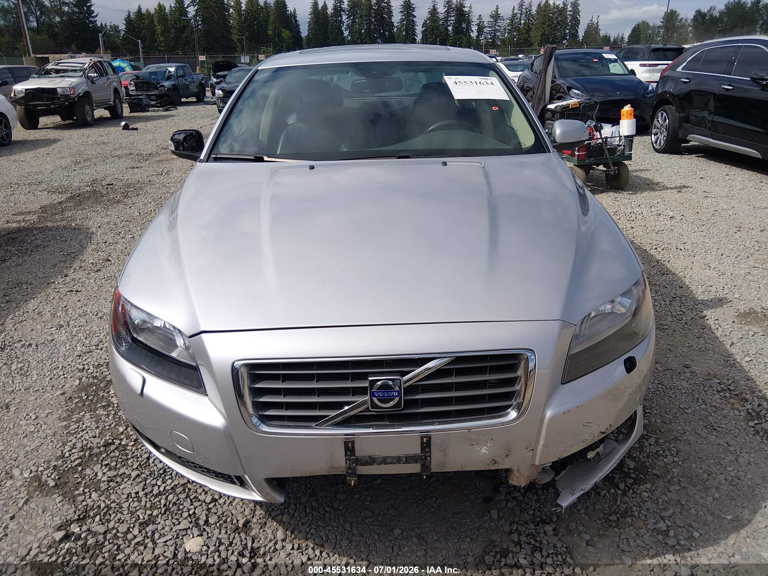 2007 Volvo S80 3.2 Silver vin: YV1AS982X71035510