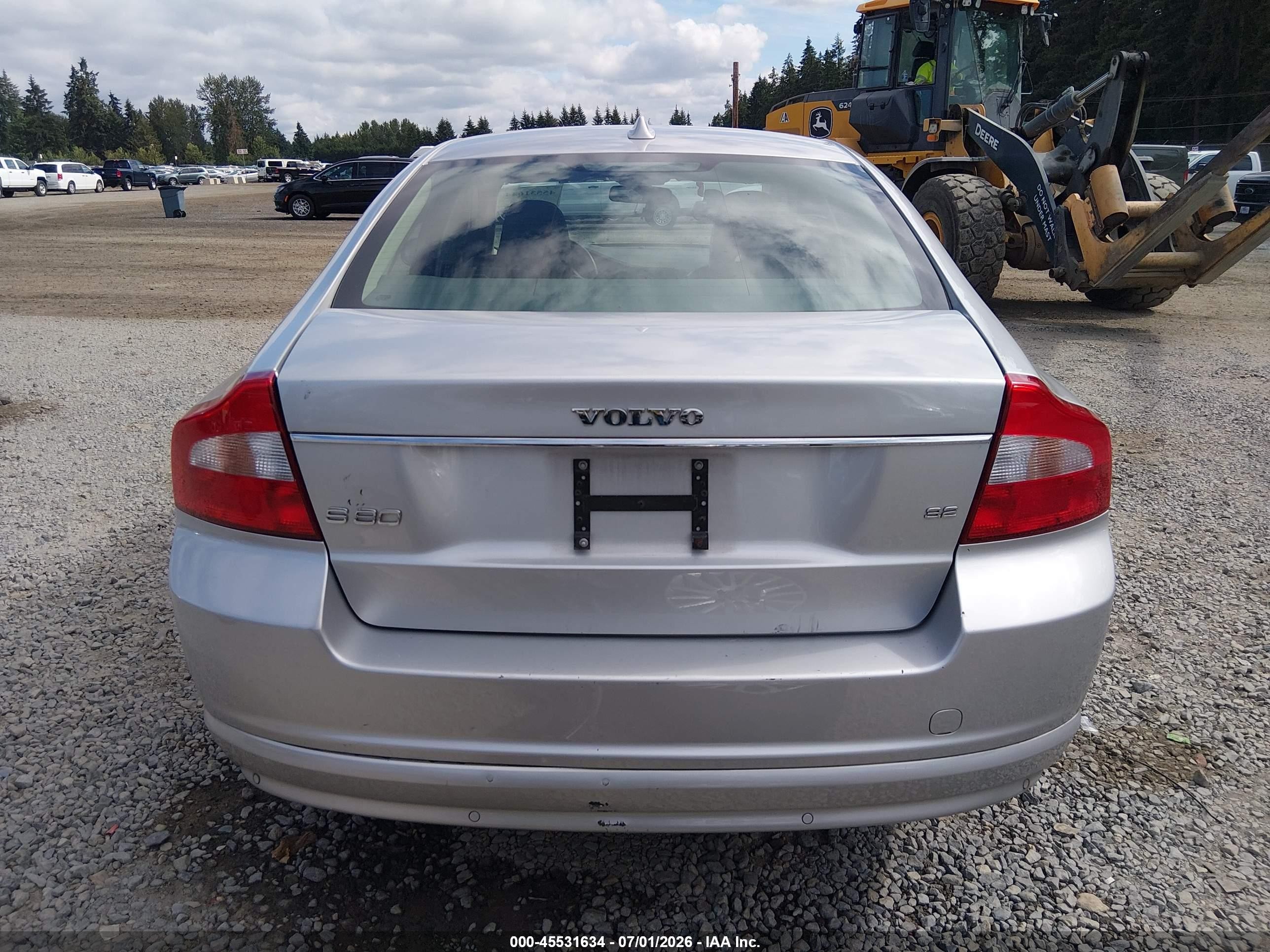 2007 Volvo S80 3.2 Silver vin: YV1AS982X71035510