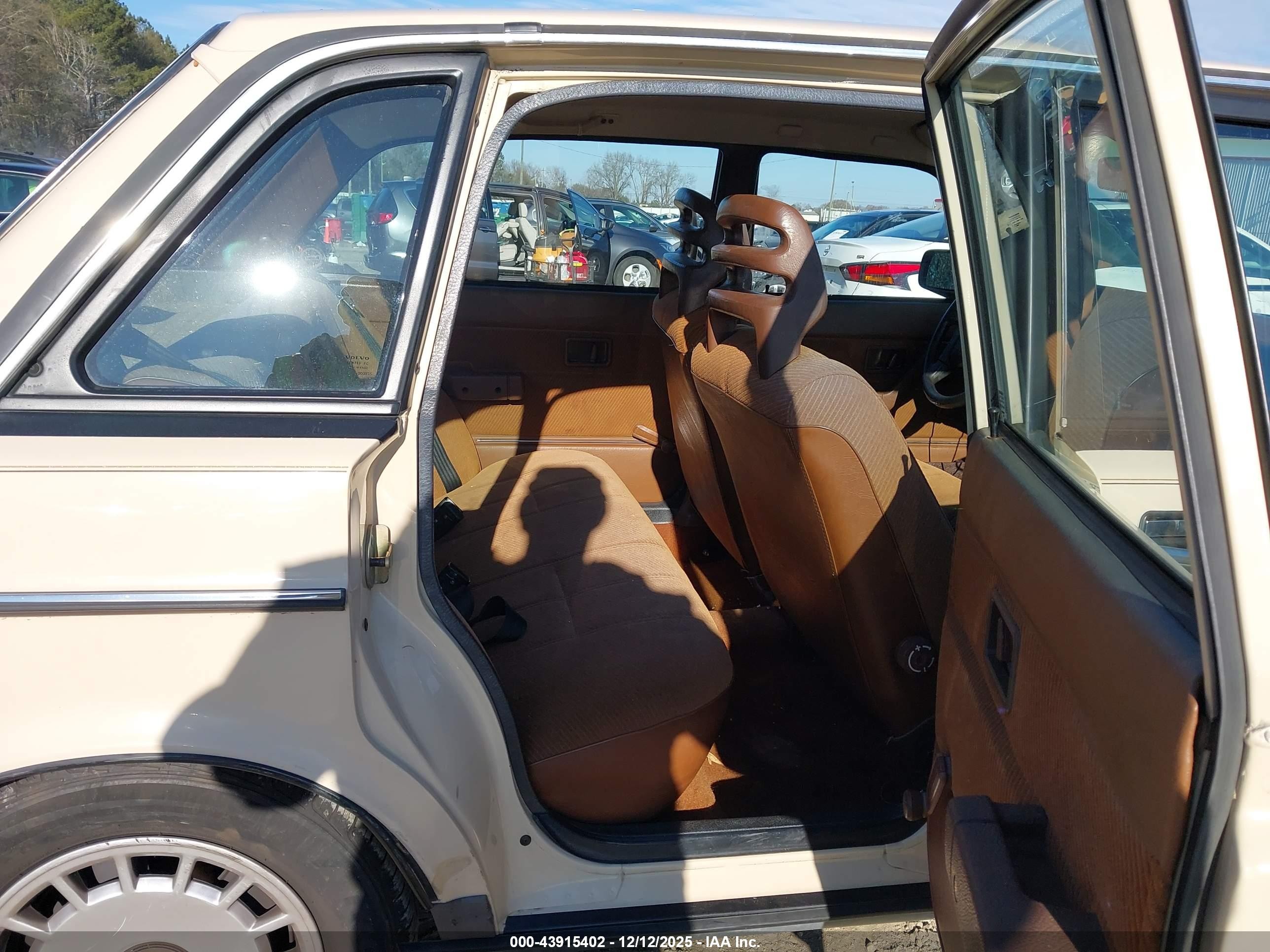 1987 Volvo 244 Dl/gl Кремовый vin: YV1AX8840H1232586