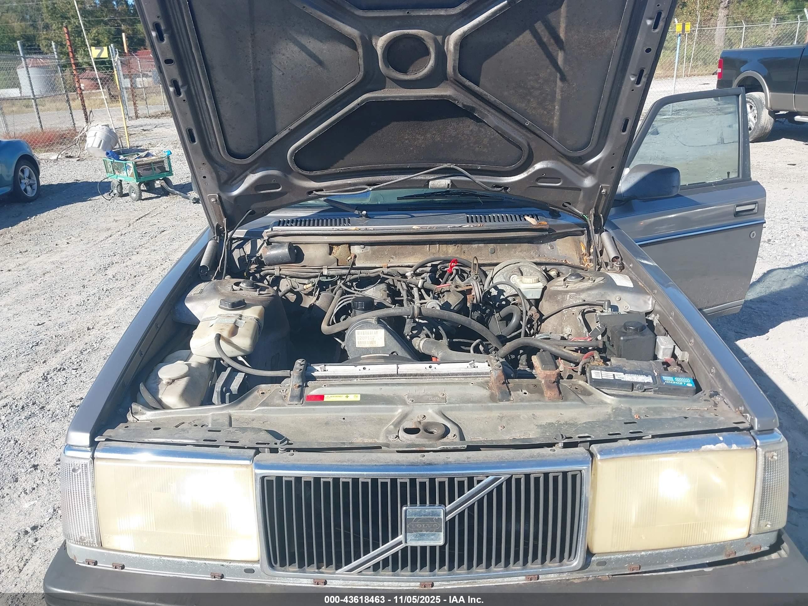 1988 Volvo 244 Dl/gl Gray vin: YV1AX8842J1287403