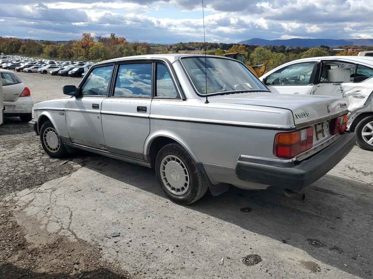 1989 Volvo 244 Dl Серебряный vin: YV1AX8842K1369083