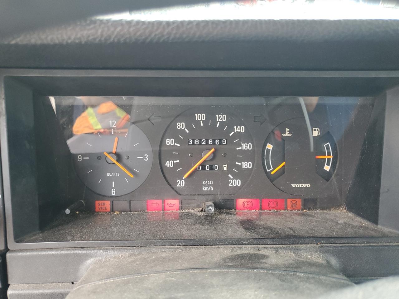 1988 Volvo 244 Dl Blue vin: YV1AX8844J1285703
