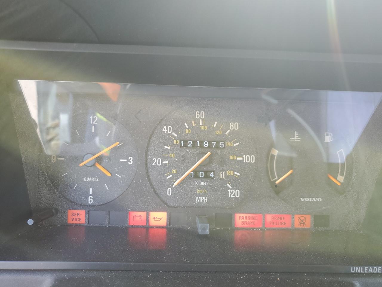 1989 Volvo 244 Dl Blue vin: YV1AX8845K1376772