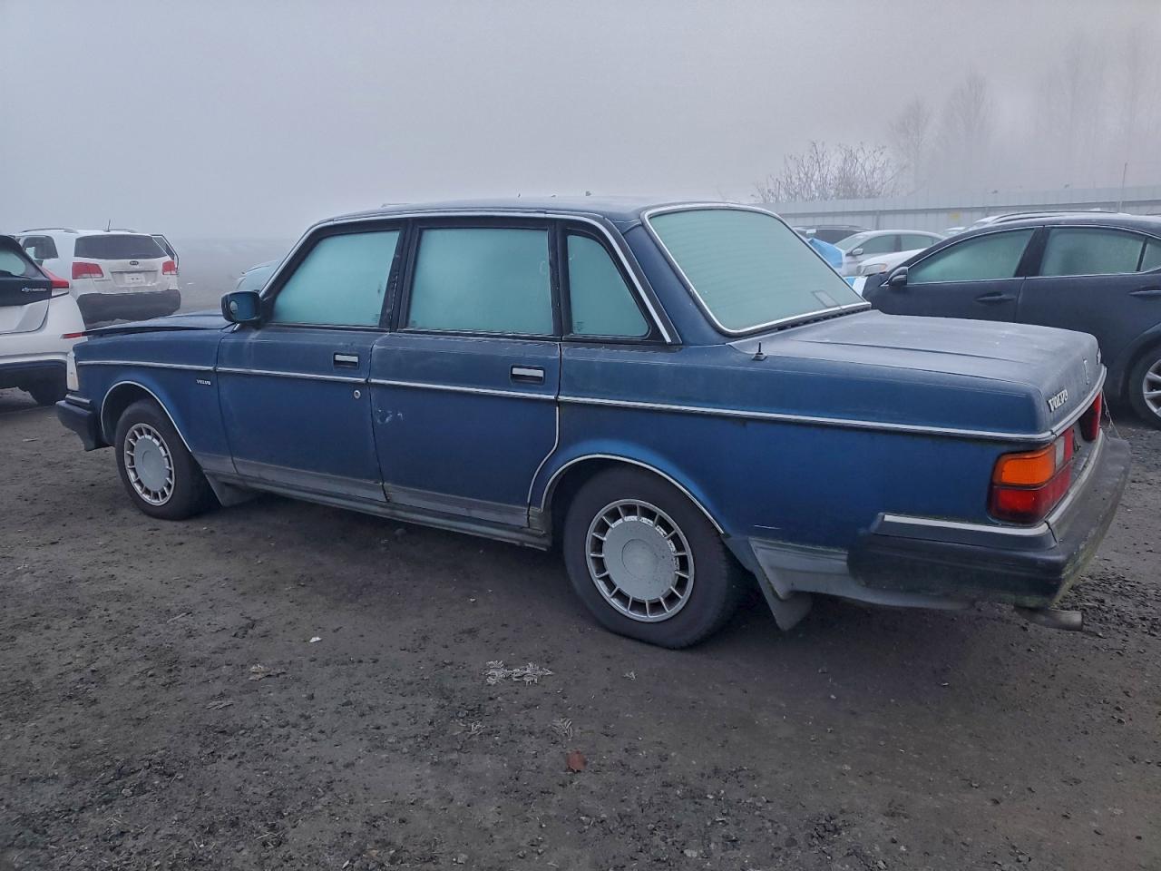 1989 Volvo 244 Dl Blue vin: YV1AX8847K1358337