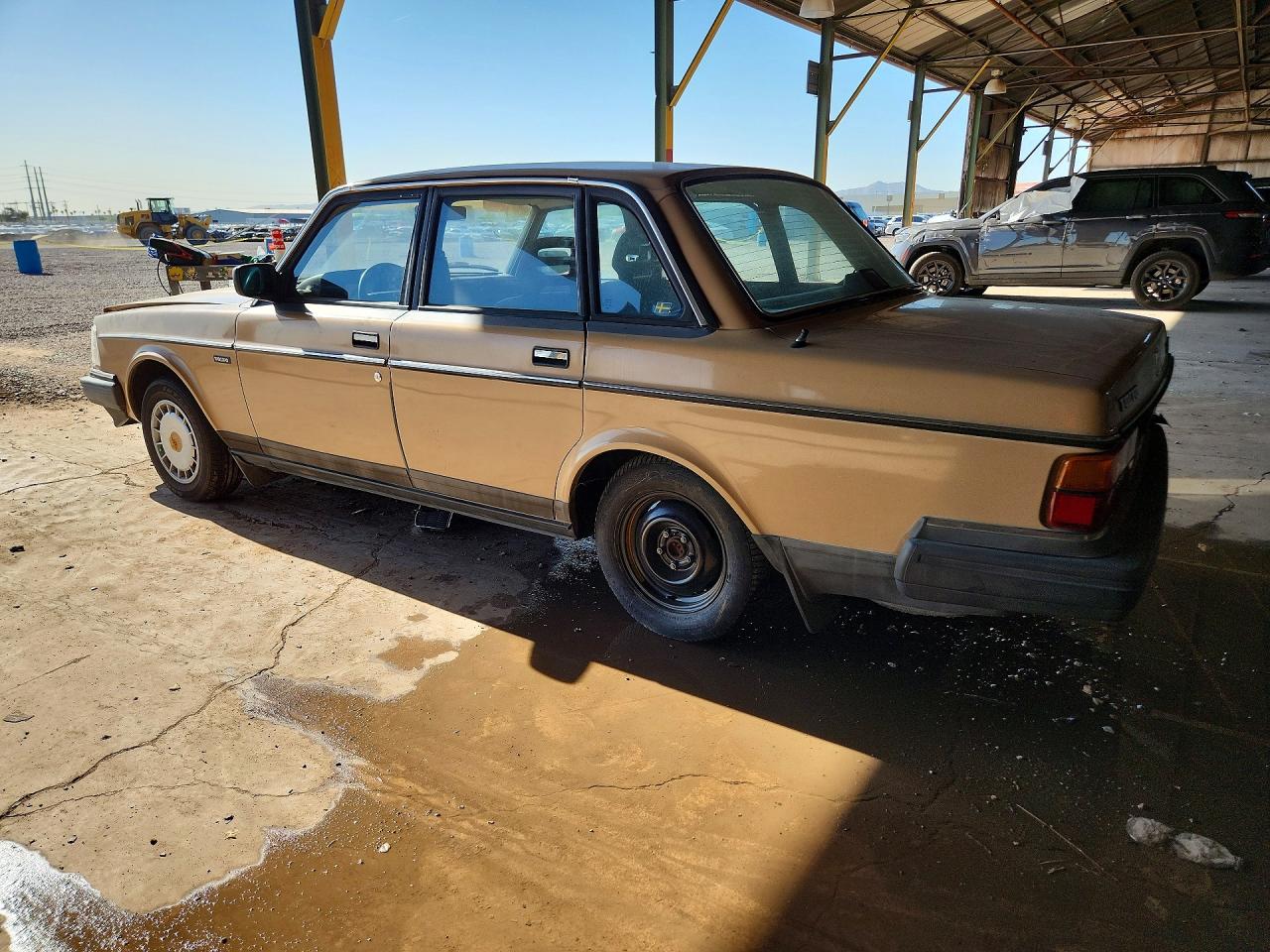 1986 Volvo 244 Dl Tan vin: YV1AX8848G1207806