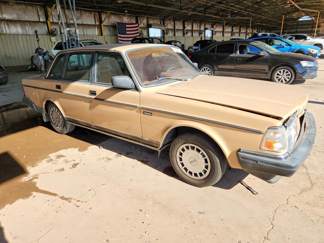 1986 Volvo 244 Dl Tan vin: YV1AX8848G1207806
