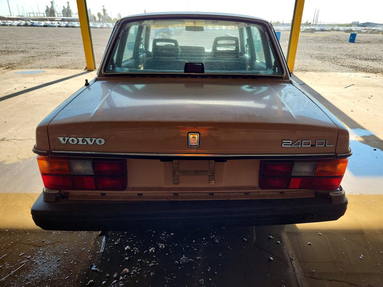 1986 Volvo 244 Dl Tan vin: YV1AX8848G1207806