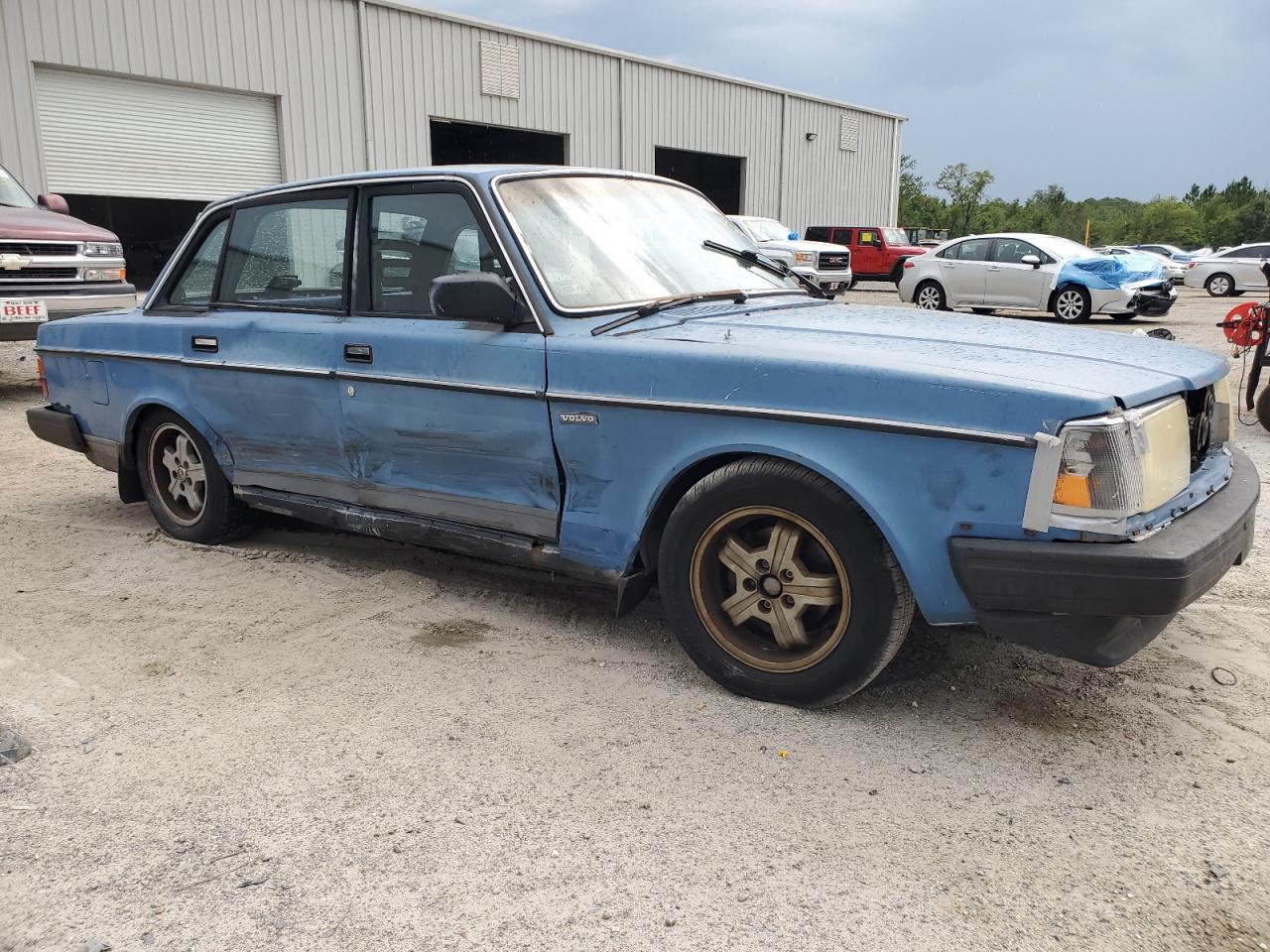 1988 Volvo 244 Dl   Синий vin: YV1AX8848J1281170