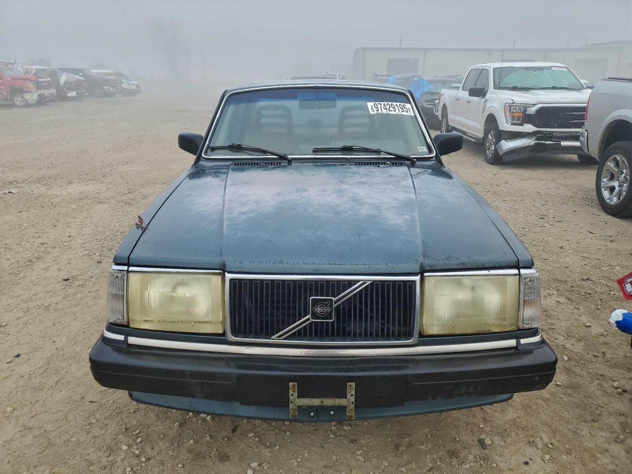 1988 Volvo 244 Dl Teal vin: YV1AX8848J1320842