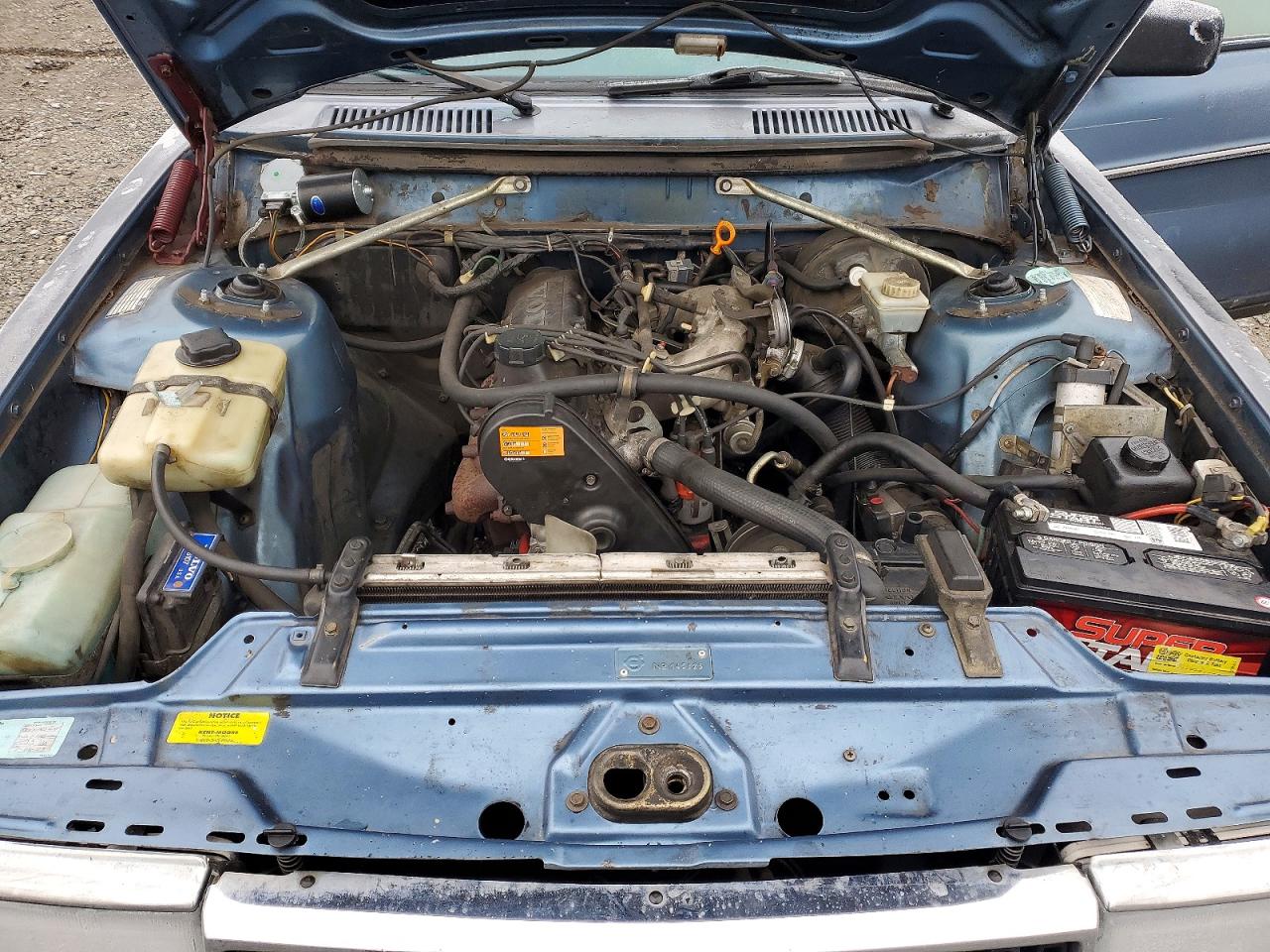 1986 Volvo 244 Dl Blue vin: YV1AX8849G1147552