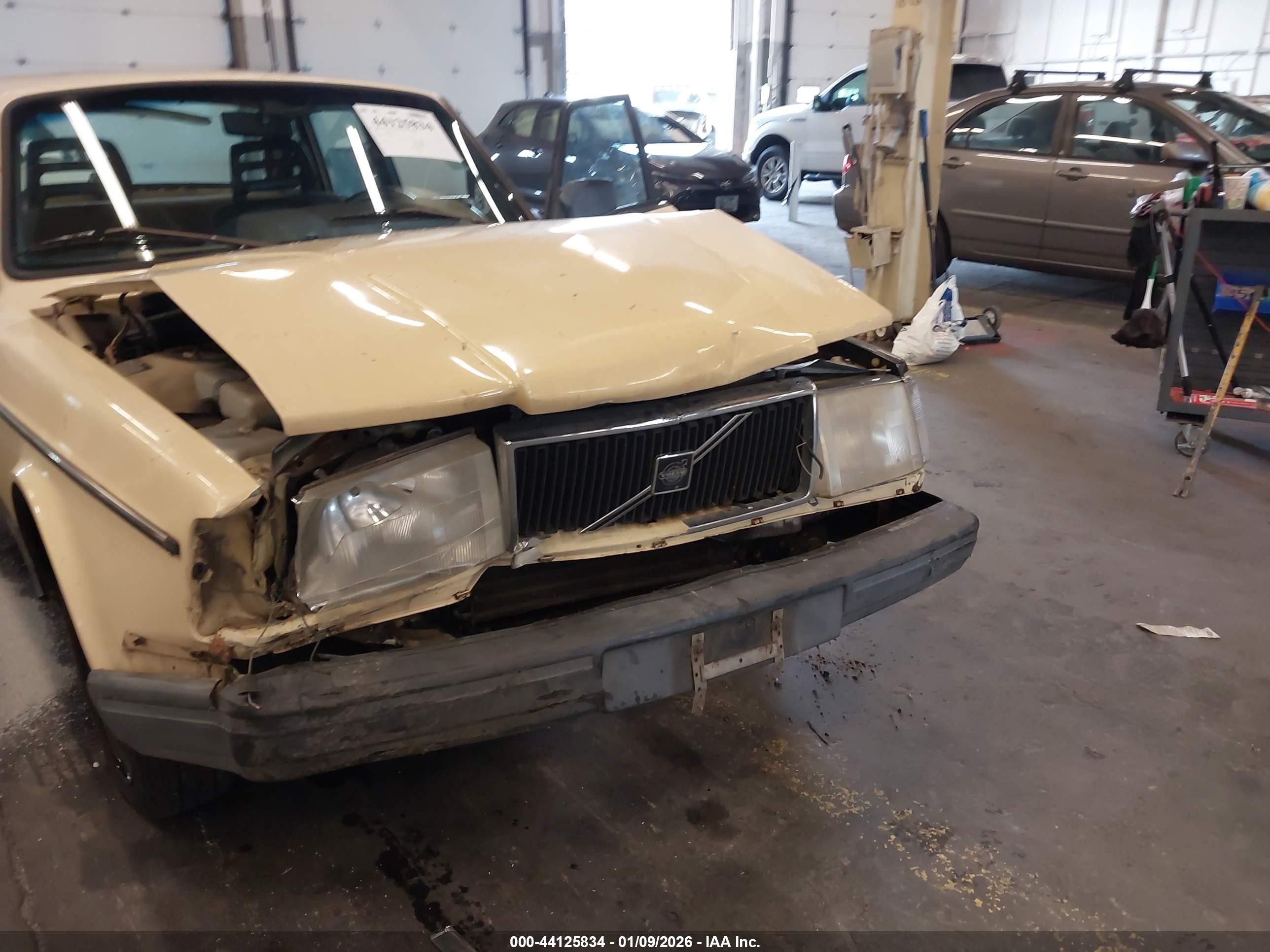 1987 Volvo 244 Dl/gl Желтый vin: YV1AX8849H1253789