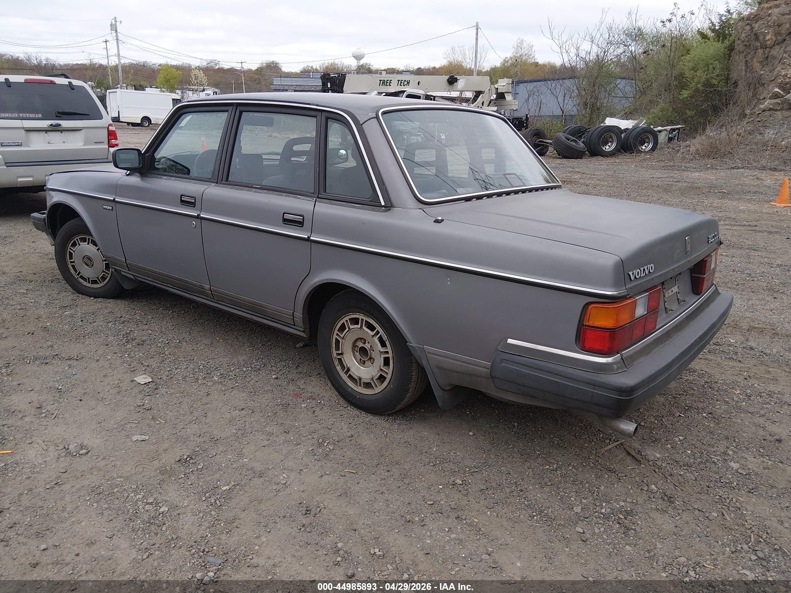 1989 Volvo 244 Dl/gl Серый vin: YV1AX884XK1342178