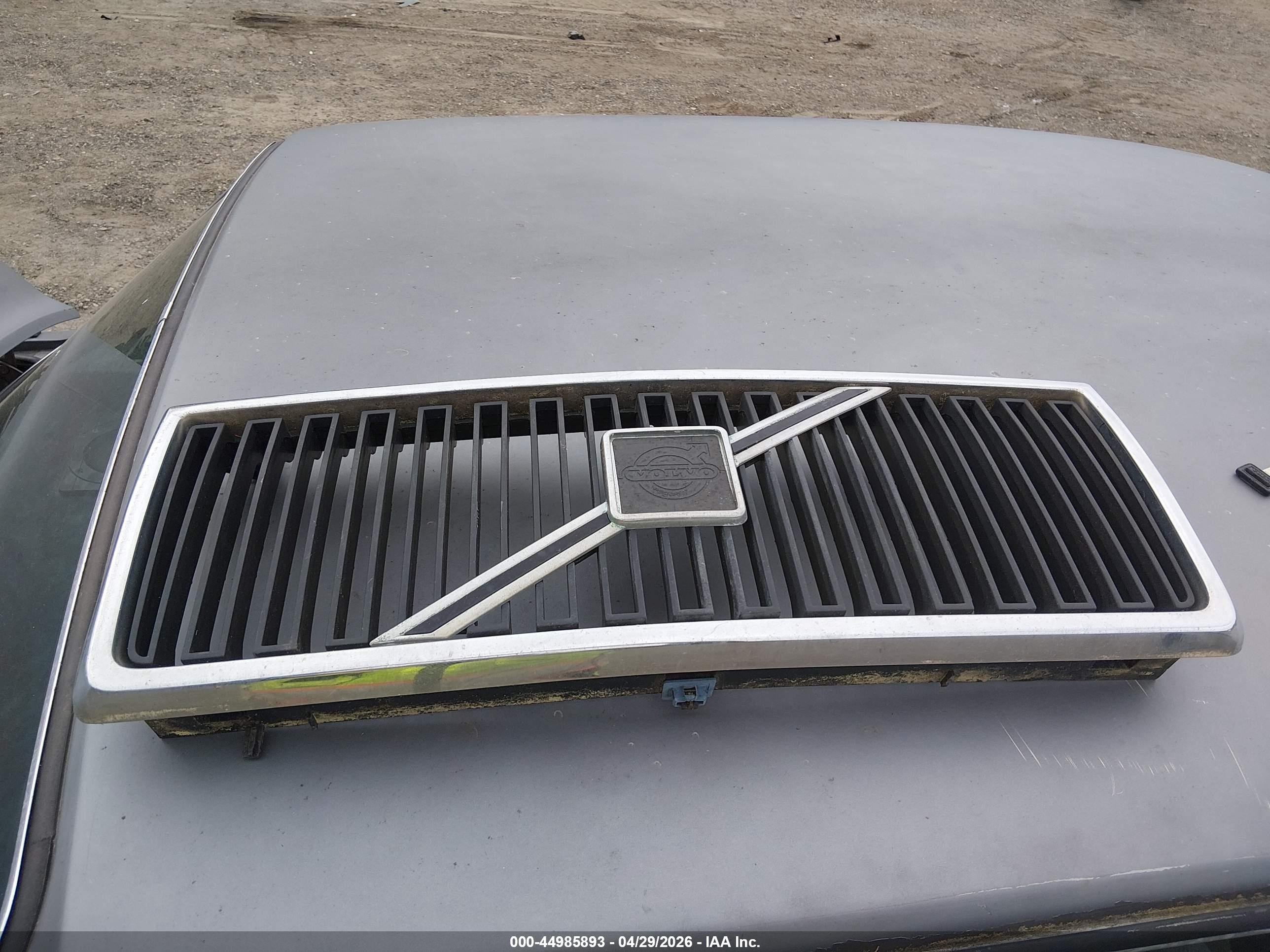 1989 Volvo 244 Dl/gl Серый vin: YV1AX884XK1342178