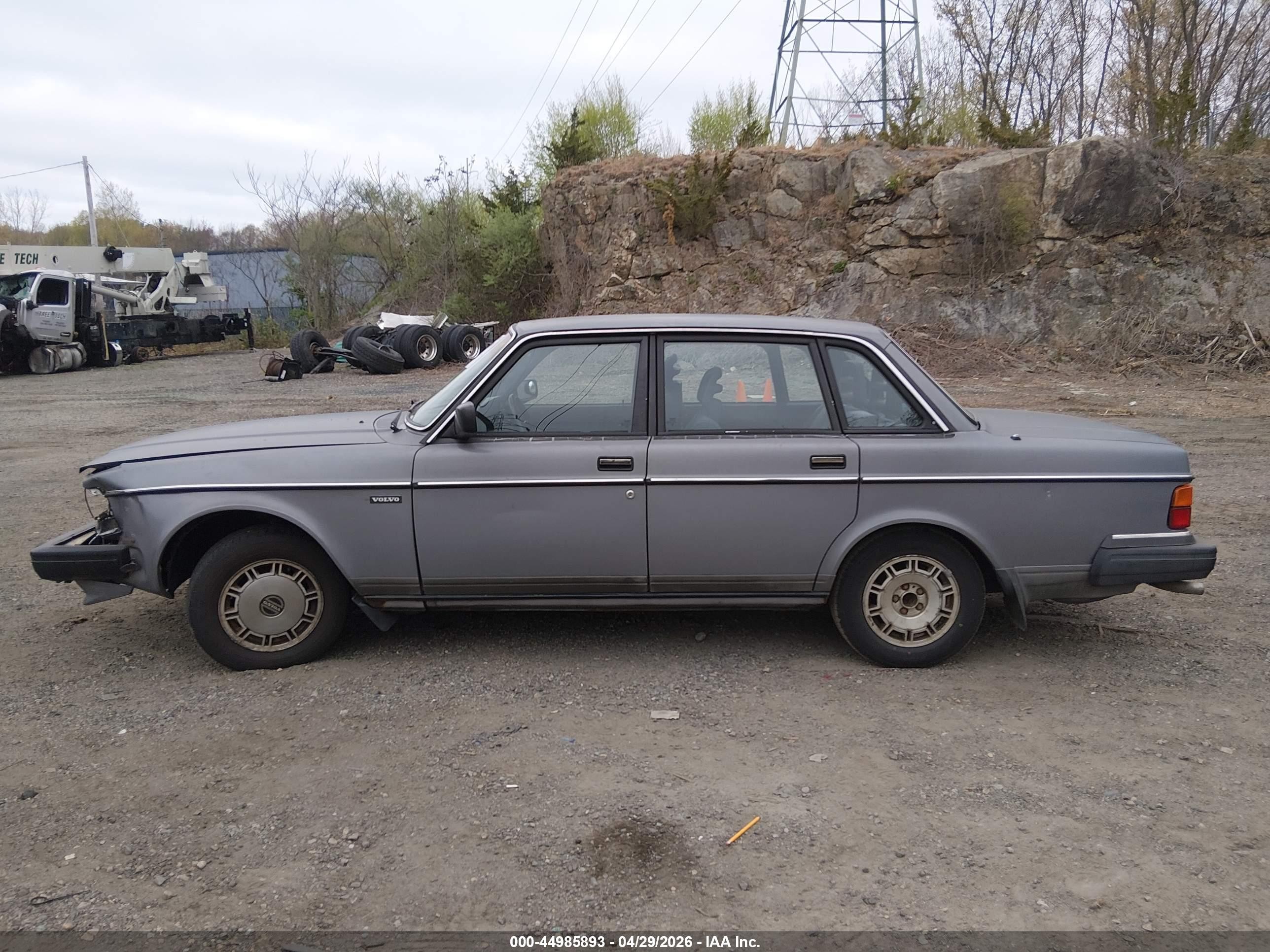 1989 Volvo 244 Dl/gl Серый vin: YV1AX884XK1342178