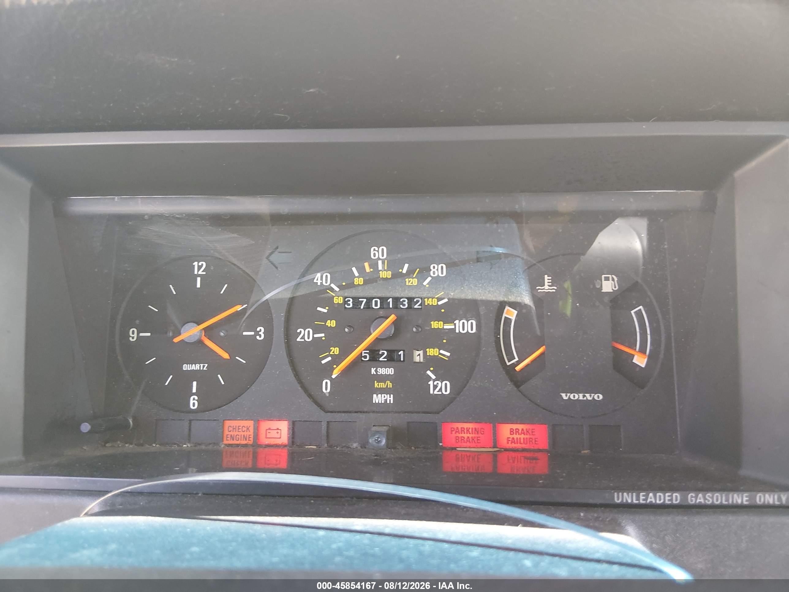 1989 Volvo 245 Dl/gl White vin: YV1AX8853K1830431