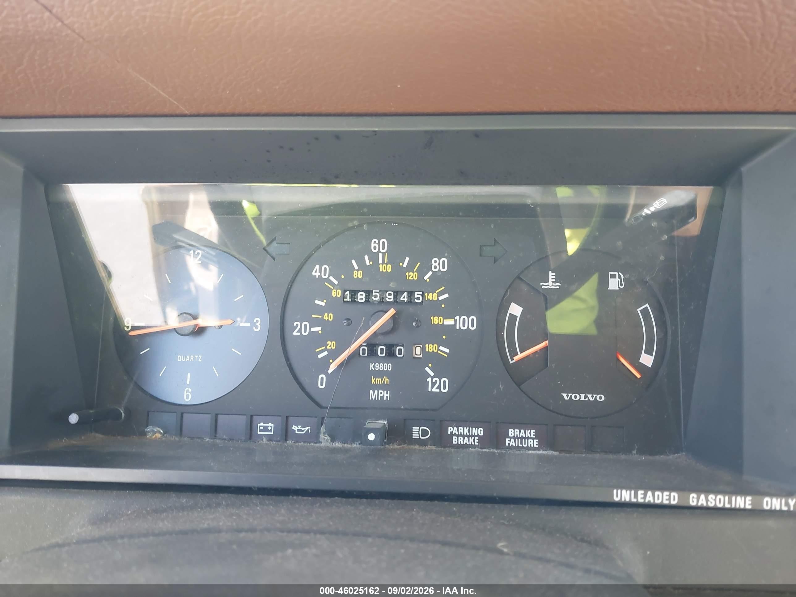 1986 Volvo 245 Dl/gl Золотой vin: YV1AX885XG1677389