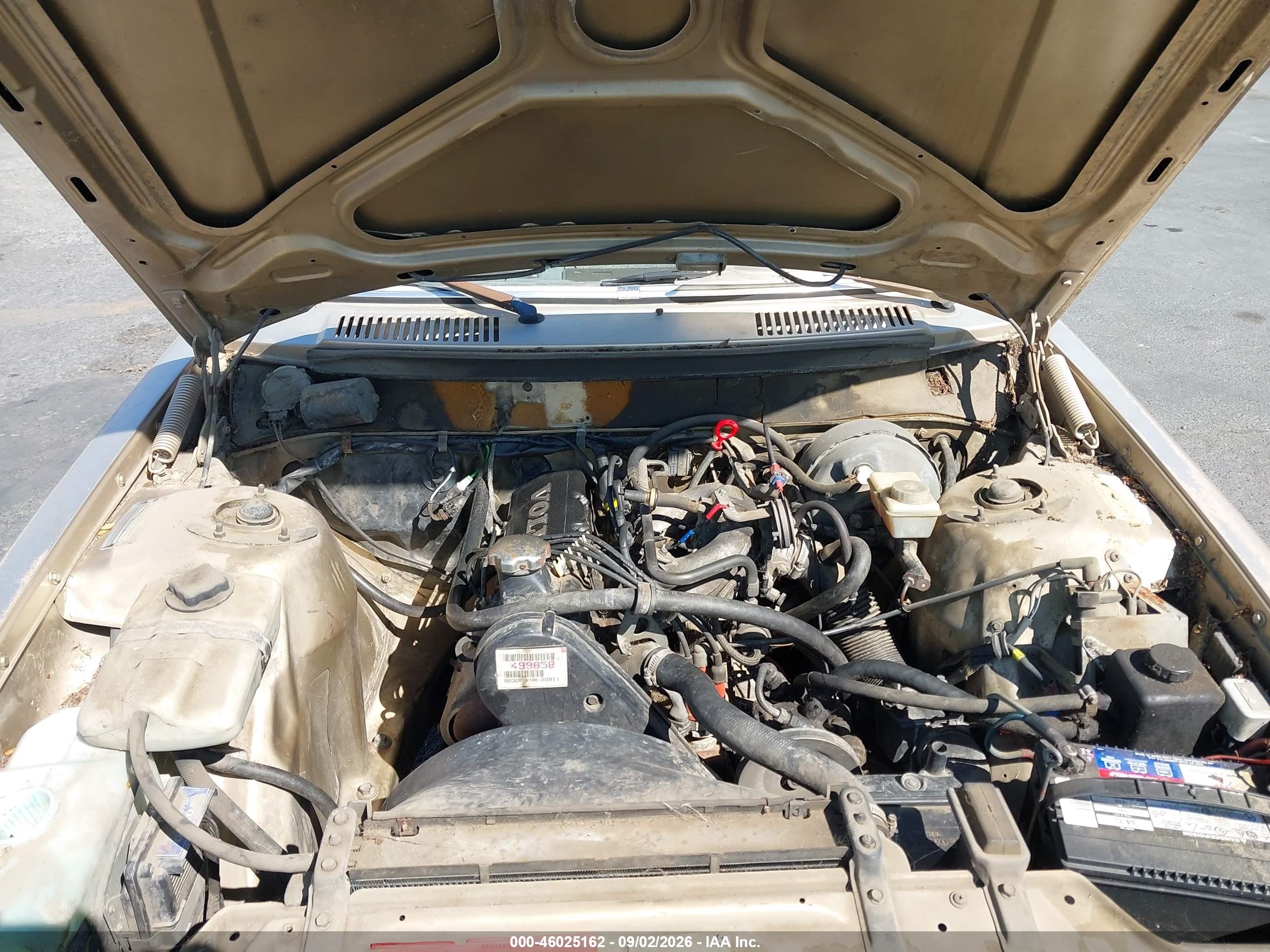 1986 Volvo 245 Dl/gl Золотой vin: YV1AX885XG1677389