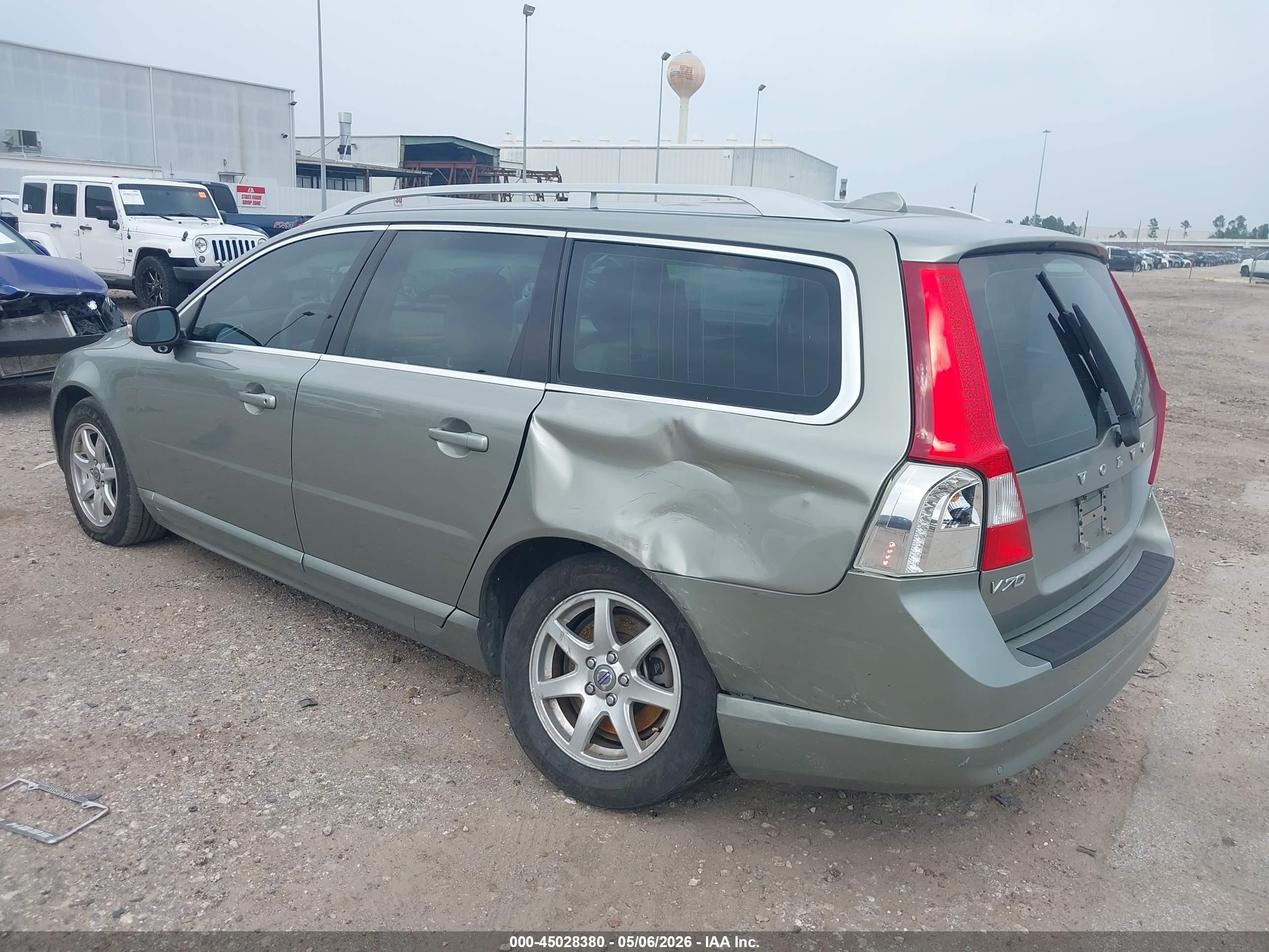 2008 Volvo V70 3.2 Green vin: YV1BW982081045697