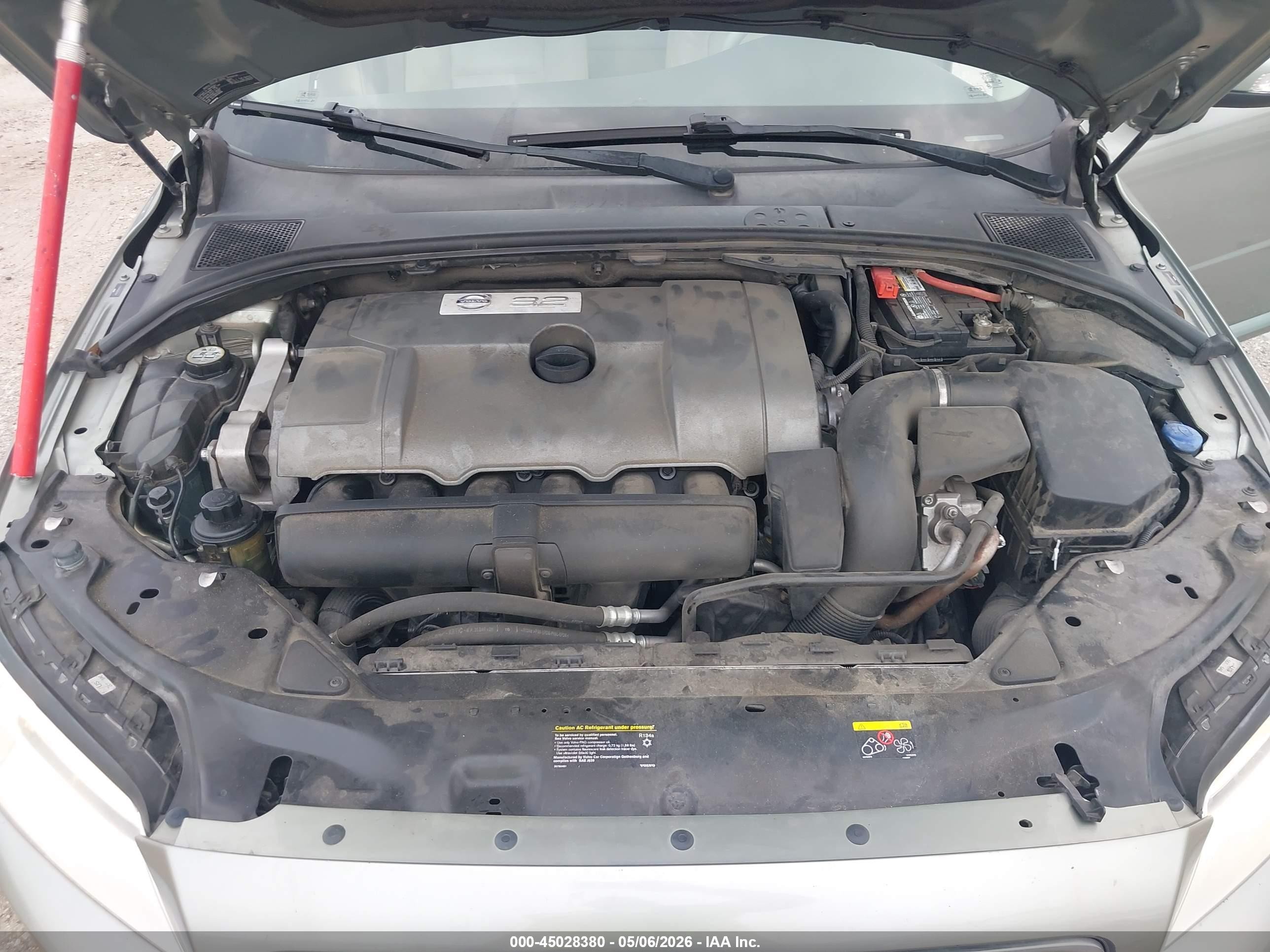 2008 Volvo V70 3.2 Green vin: YV1BW982081045697