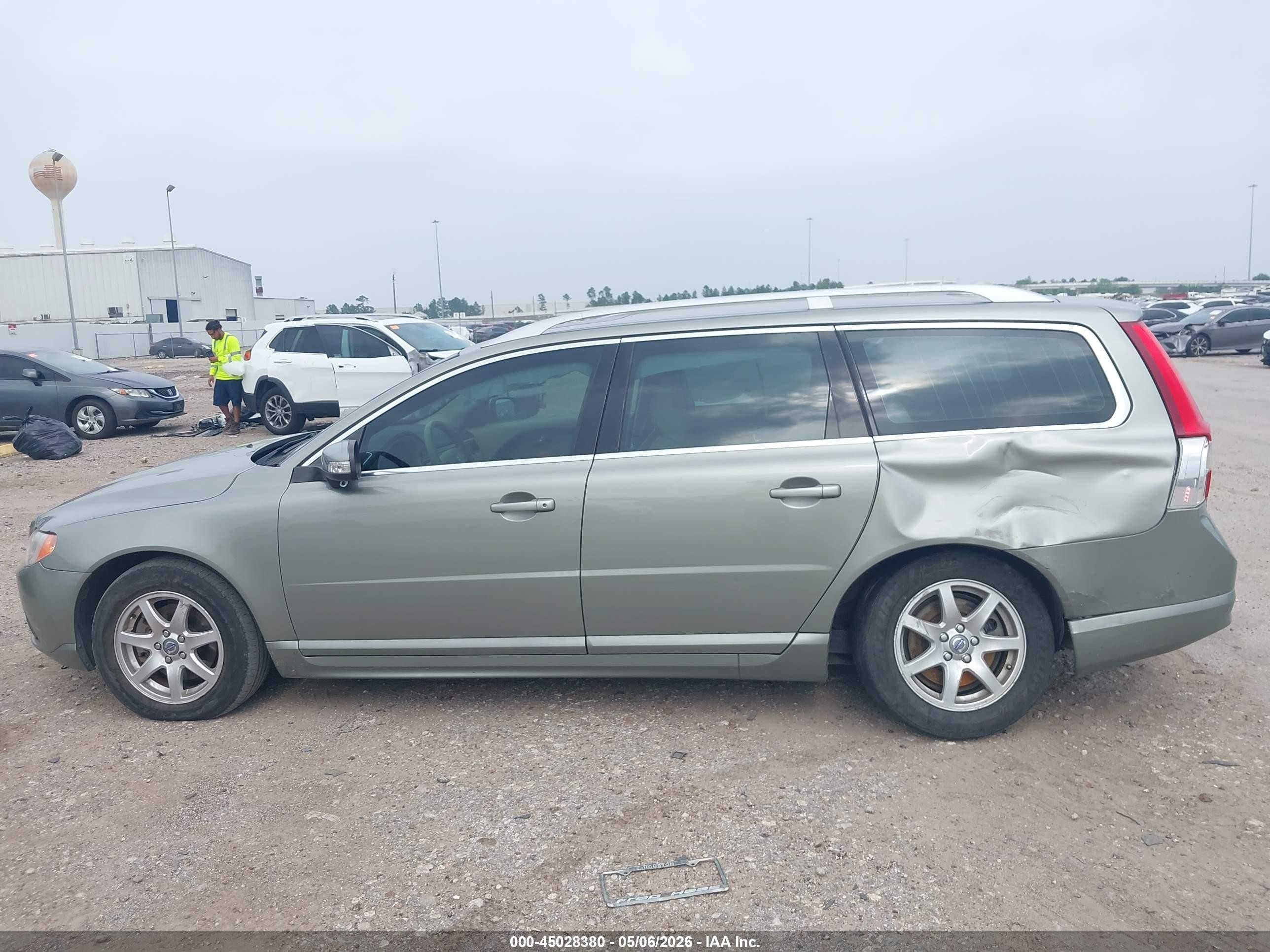2008 Volvo V70 3.2 Green vin: YV1BW982081045697