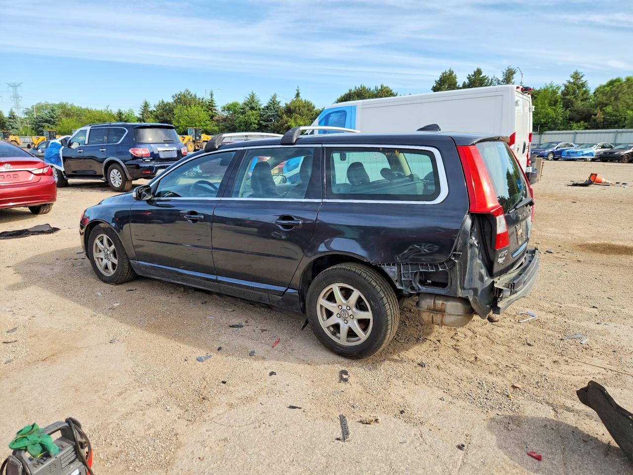 2009 Volvo V70 3.2 Black vin: YV1BW982091106693