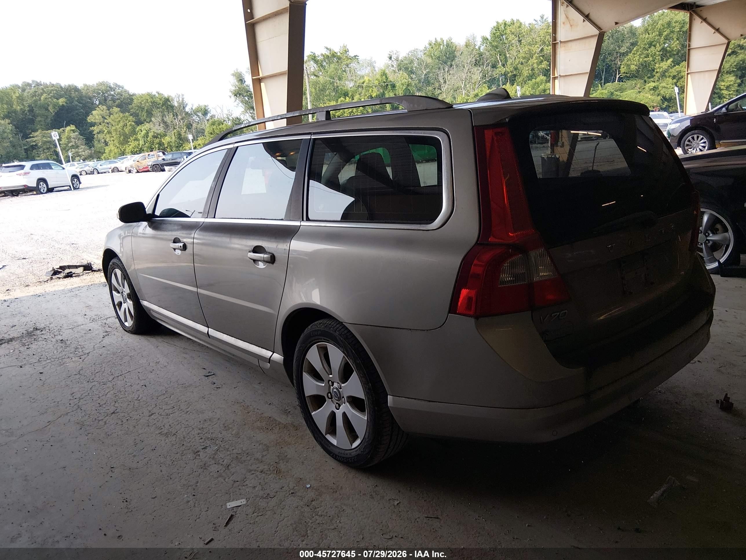 2008 Volvo V70 3.2 Золотой vin: YV1BW982181011199
