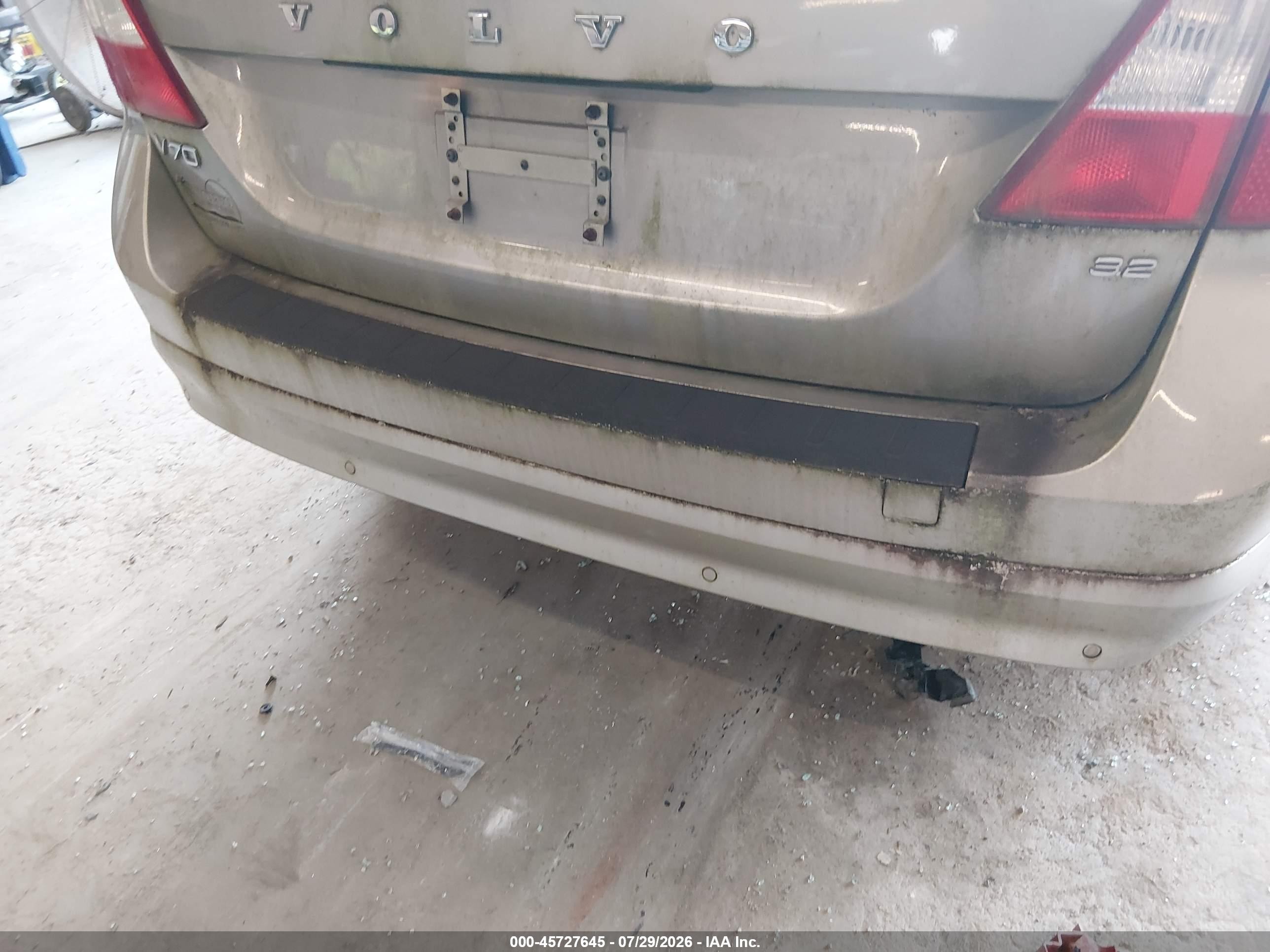 2008 Volvo V70 3.2 Золотой vin: YV1BW982181011199