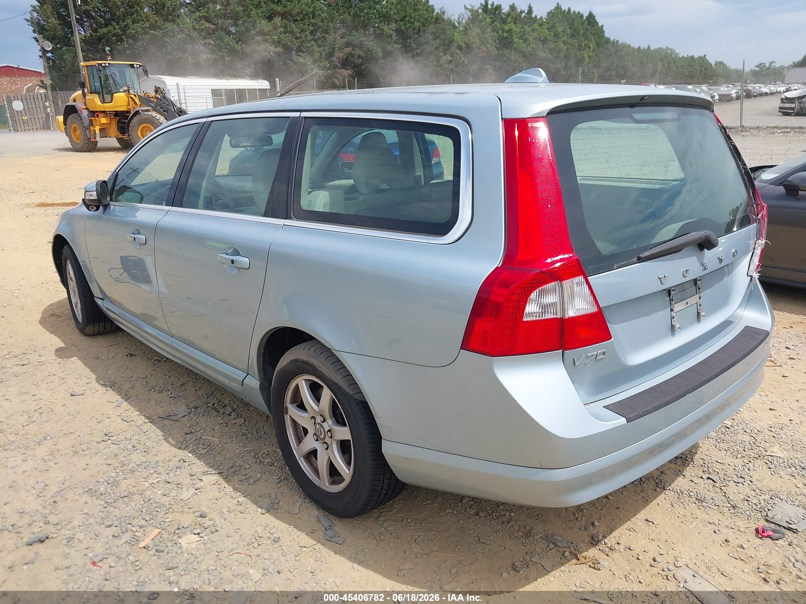 2009 Volvo V70 3.2 Light Blue vin: YV1BW982191104774