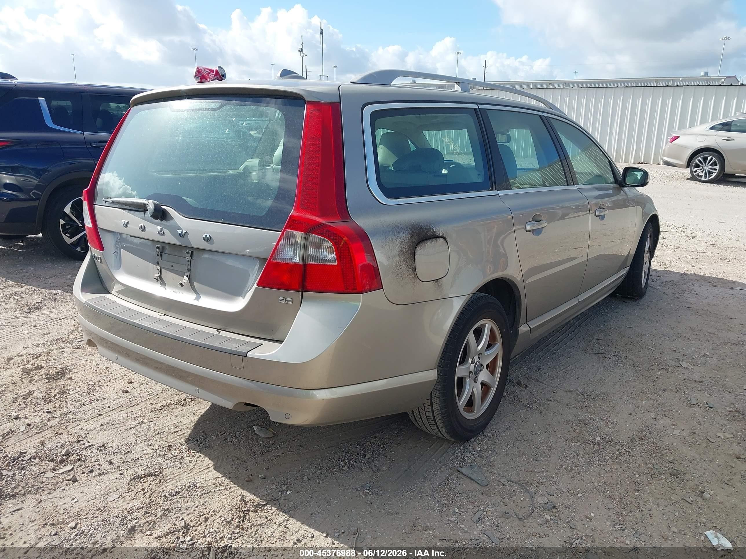 2008 Volvo V70 3.2 Brown vin: YV1BW982381013228