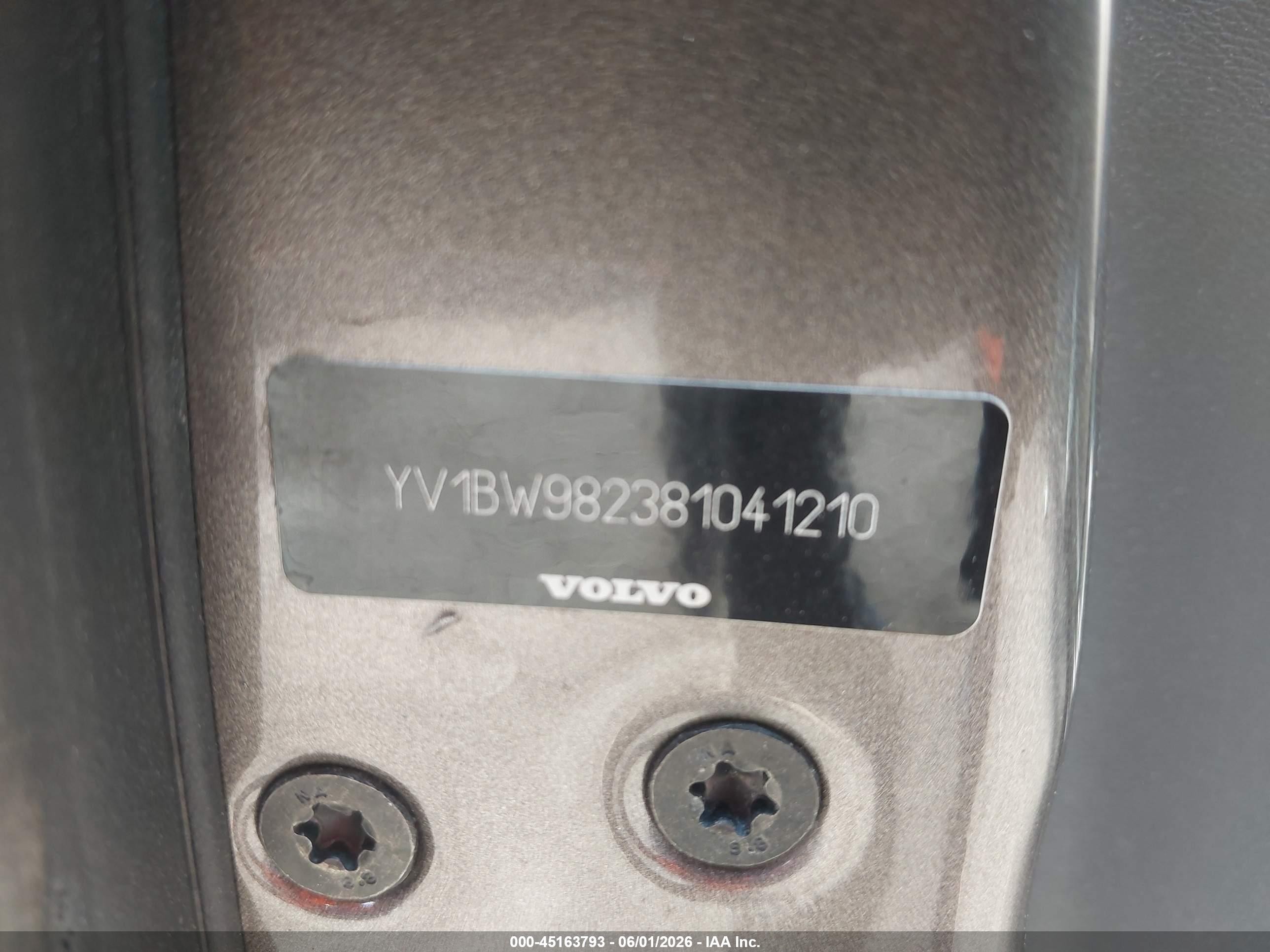 2008 Volvo V70 3.2 Серый vin: YV1BW982381041210