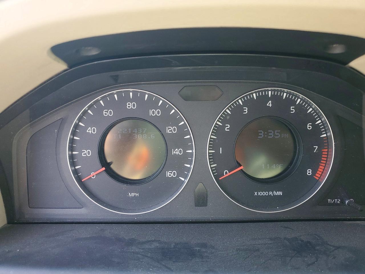 2008 Volvo V70 3.2 Black vin: YV1BW982881044748