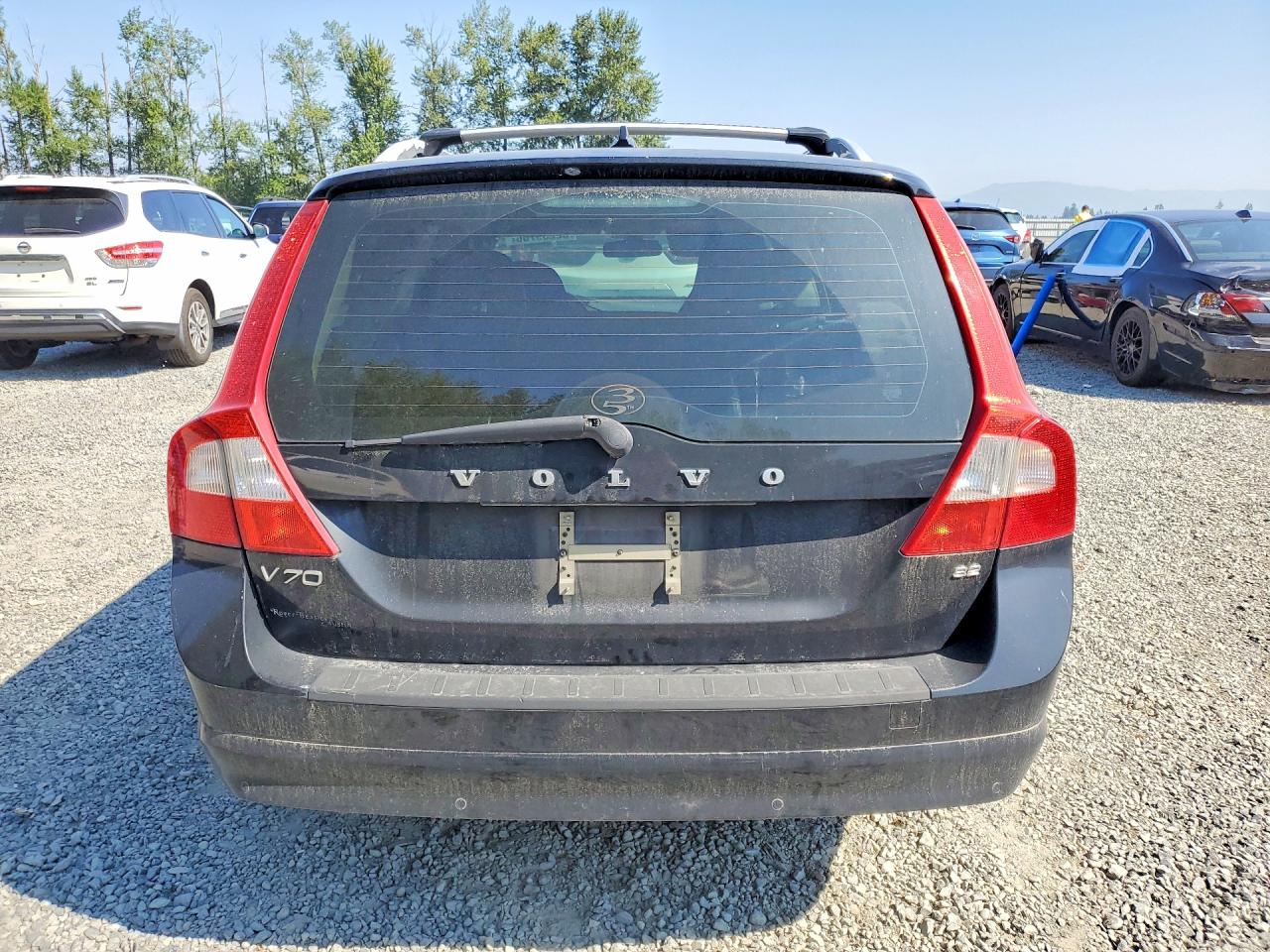 2008 Volvo V70 3.2 Black vin: YV1BW982881044748