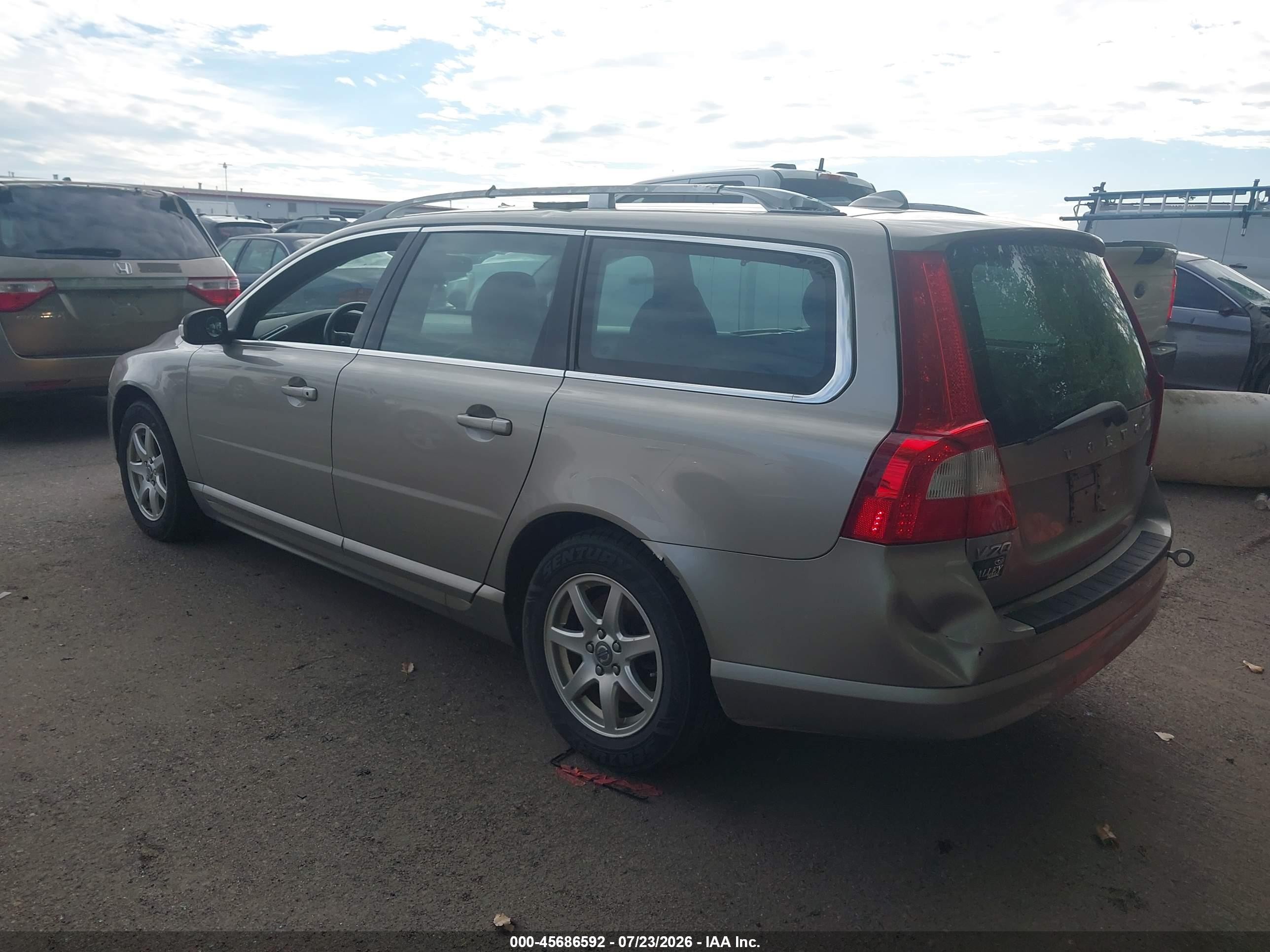 2008 Volvo V70 3.2 Золотой vin: YV1BW982X81003327