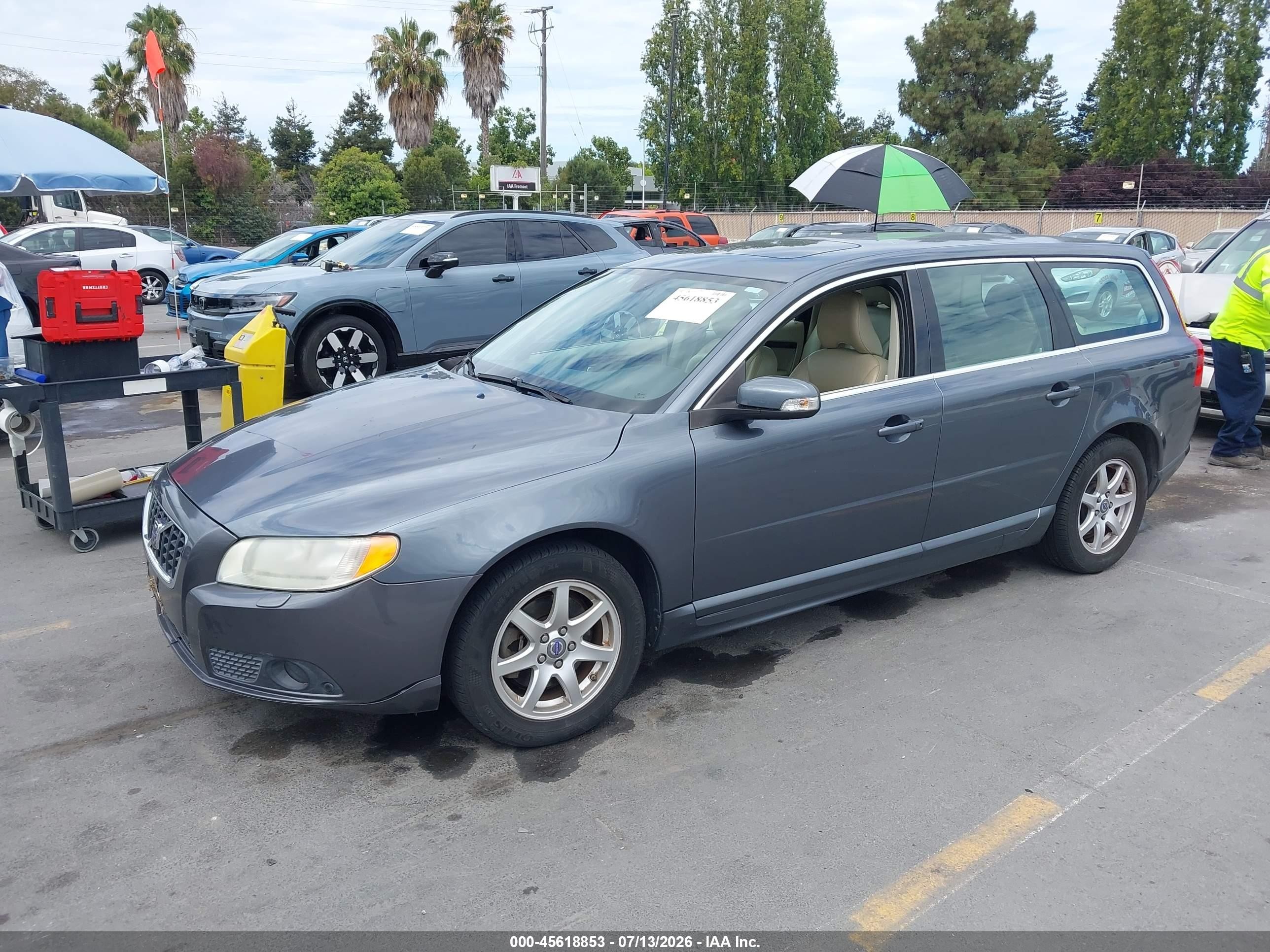 2008 Volvo V70 3.2 Gray vin: YV1BW982X81052592