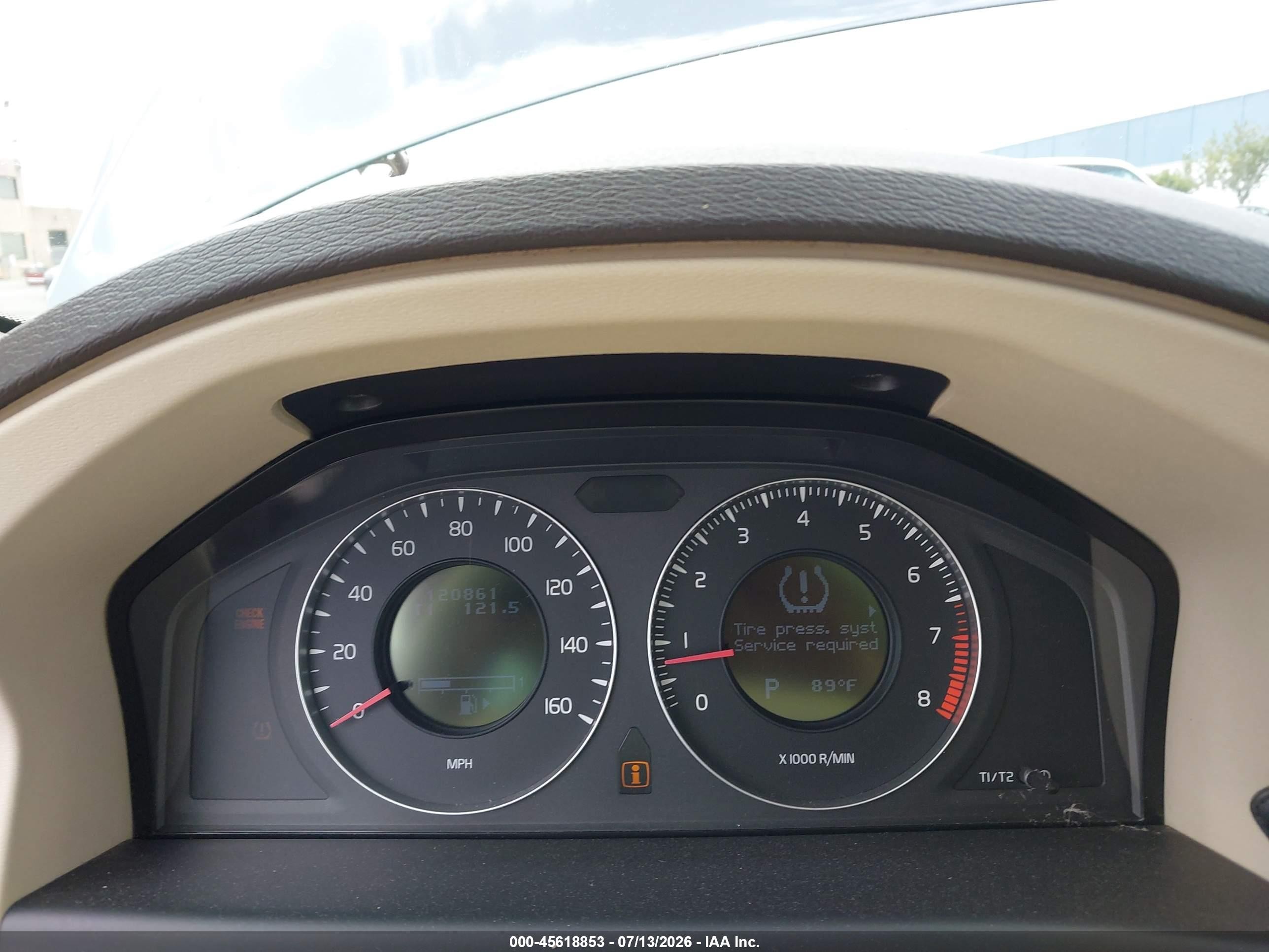 2008 Volvo V70 3.2 Gray vin: YV1BW982X81052592