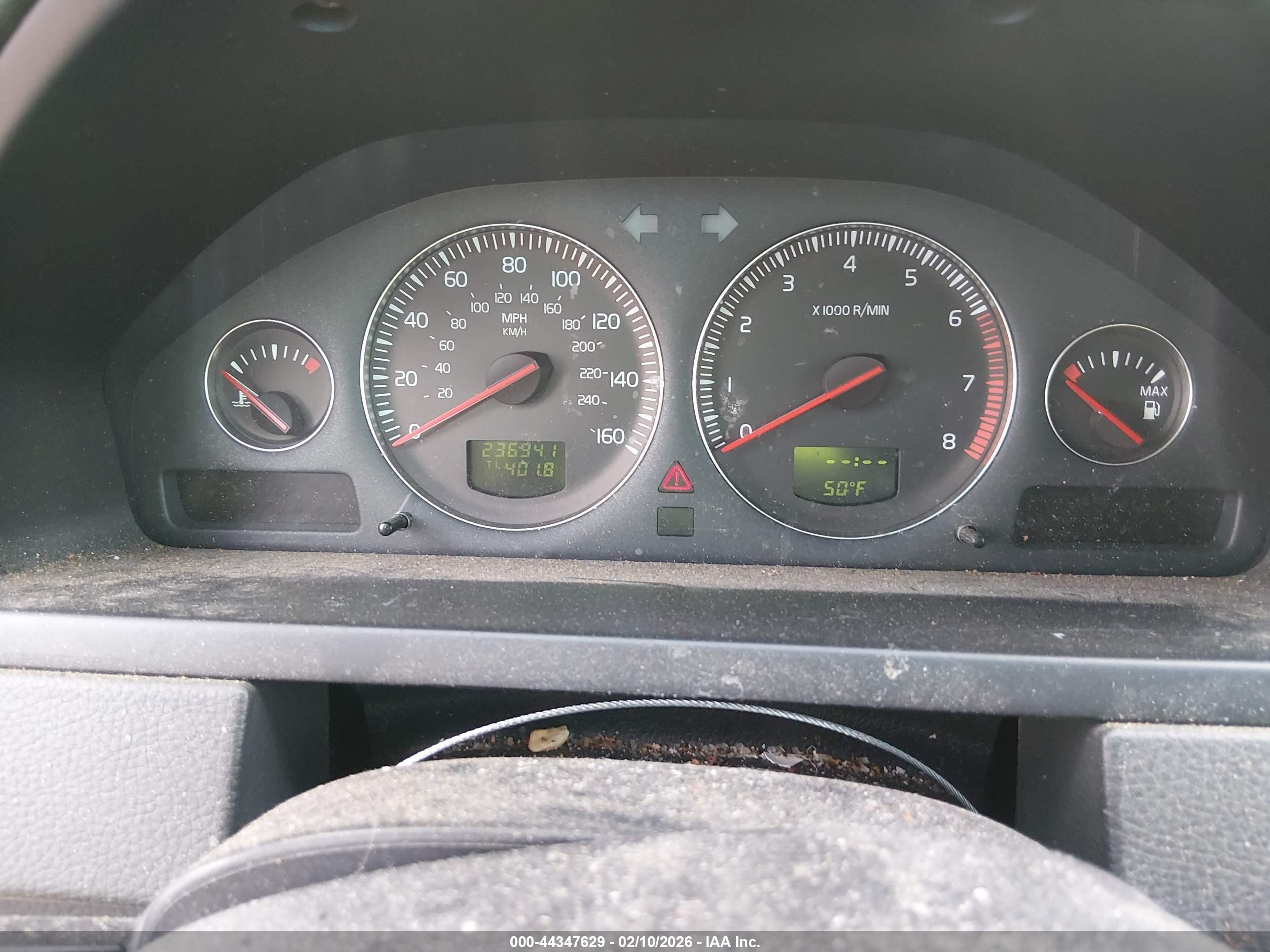 2005 Volvo Xc90 2.5t Awd Серебряный vin: YV1CM592751182908