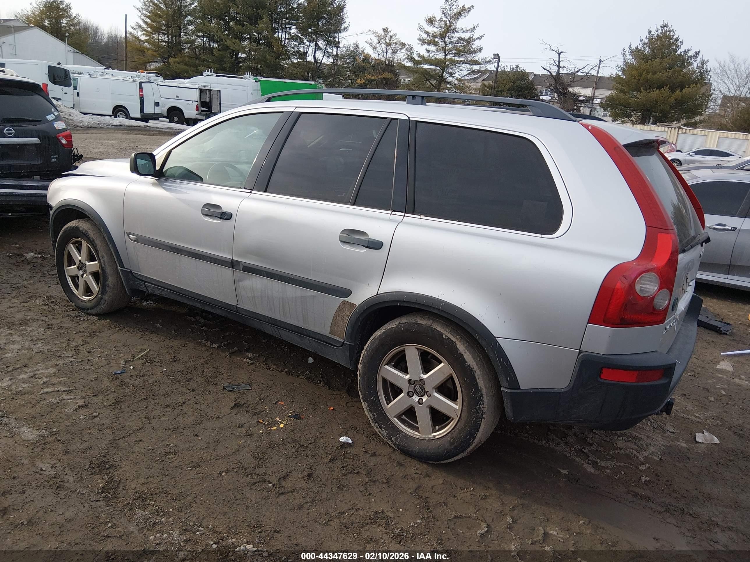 2005 Volvo Xc90 2.5t Awd Серебряный vin: YV1CM592751182908