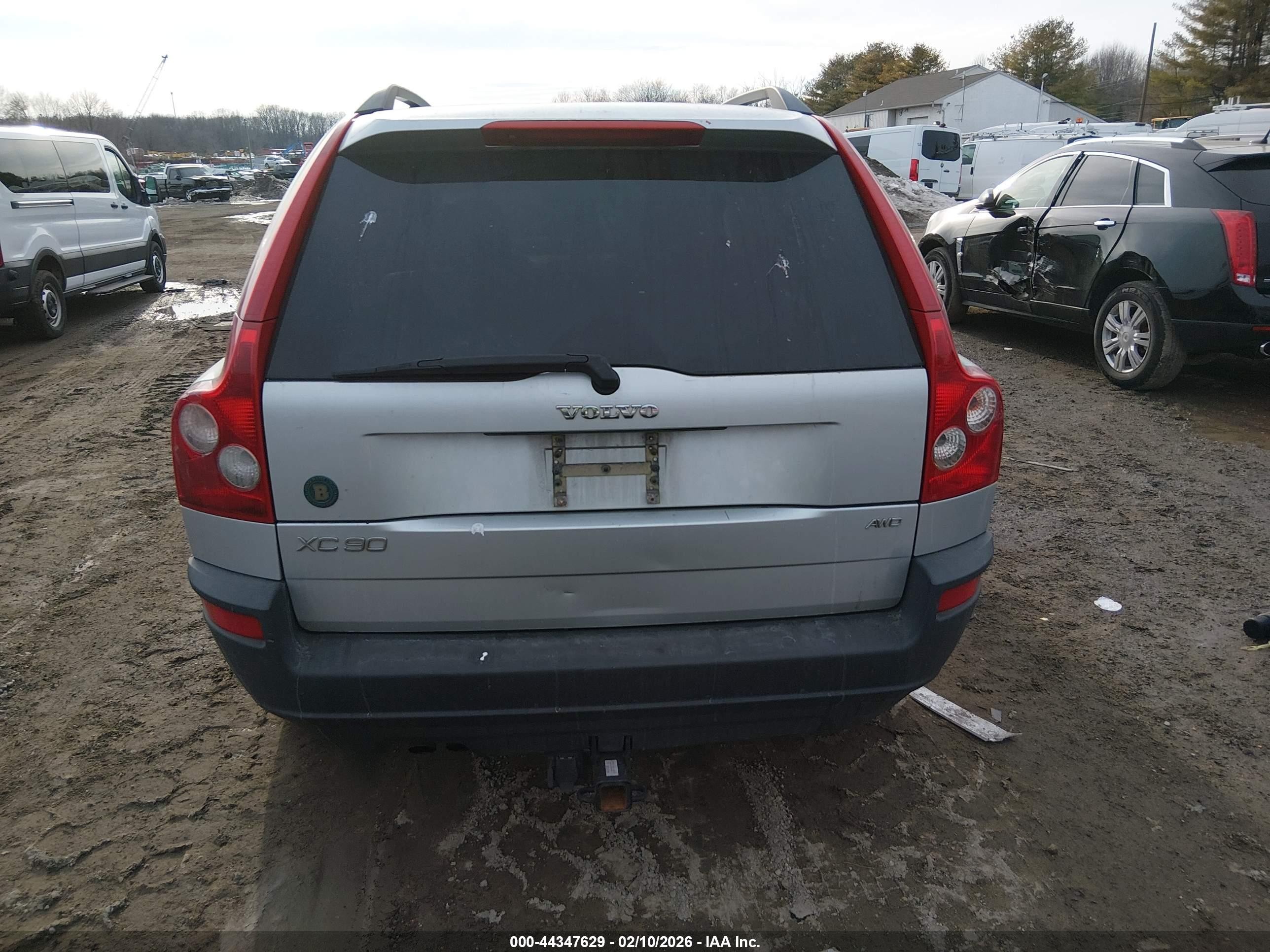 2005 Volvo Xc90 2.5t Awd Серебряный vin: YV1CM592751182908