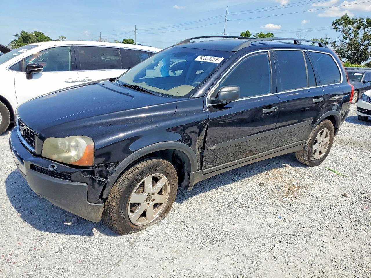 2004 Volvo Xc90 Black vin: YV1CM59H041048616