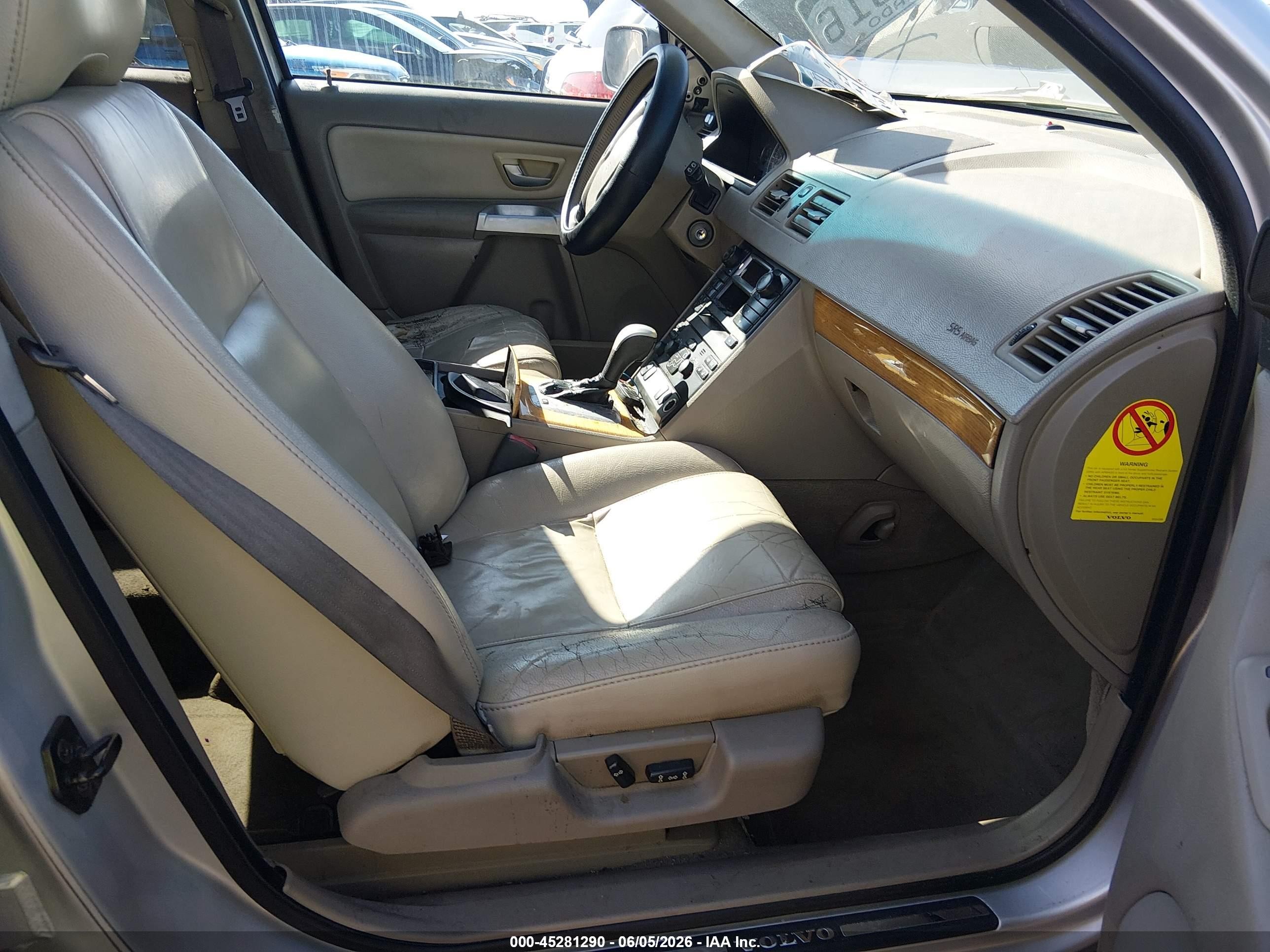 2004 Volvo Xc90 2.5t Awd Silver vin: YV1CM59H041064718